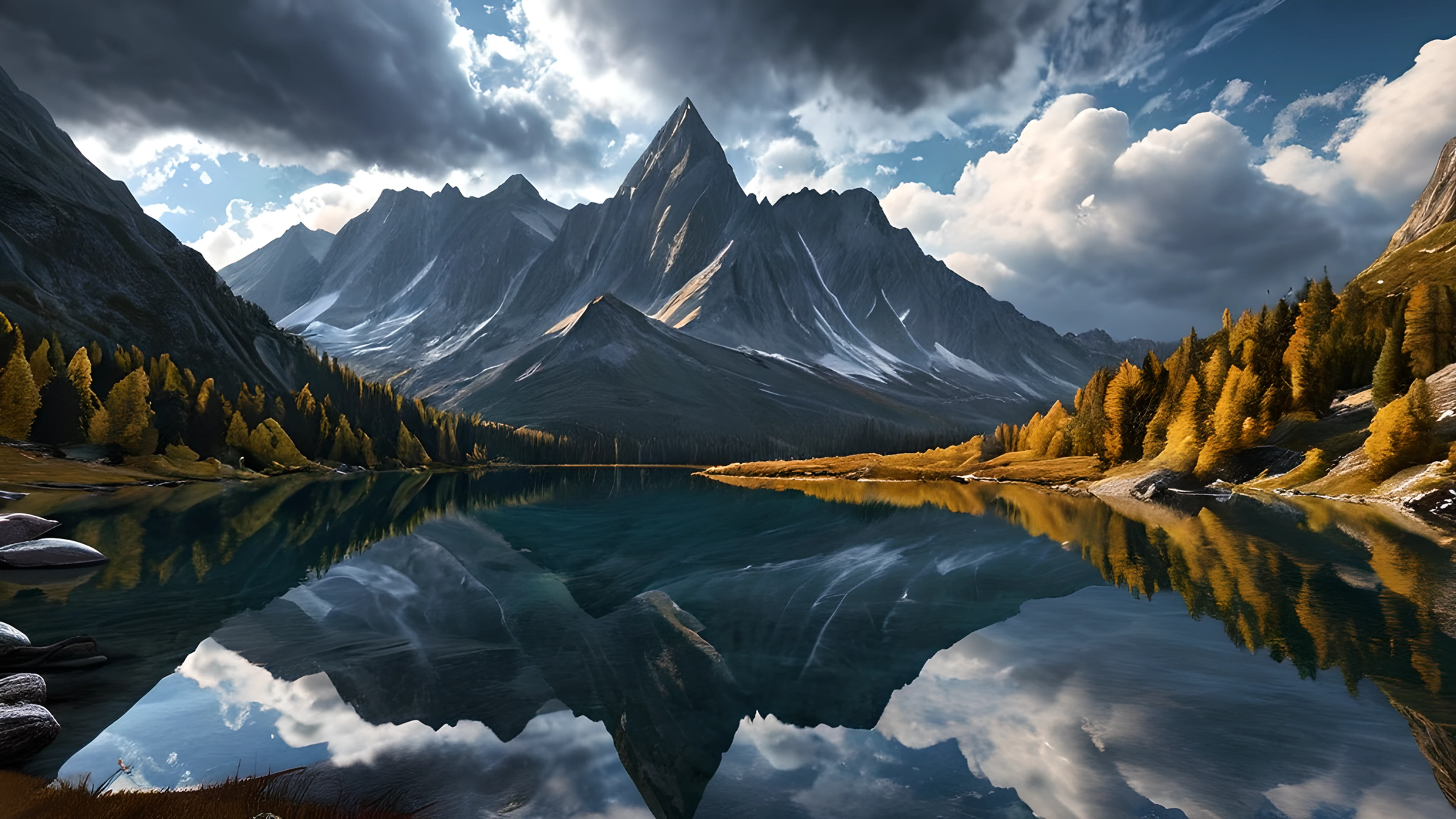 4K Epic Landscape mountain peak 2025-10-17