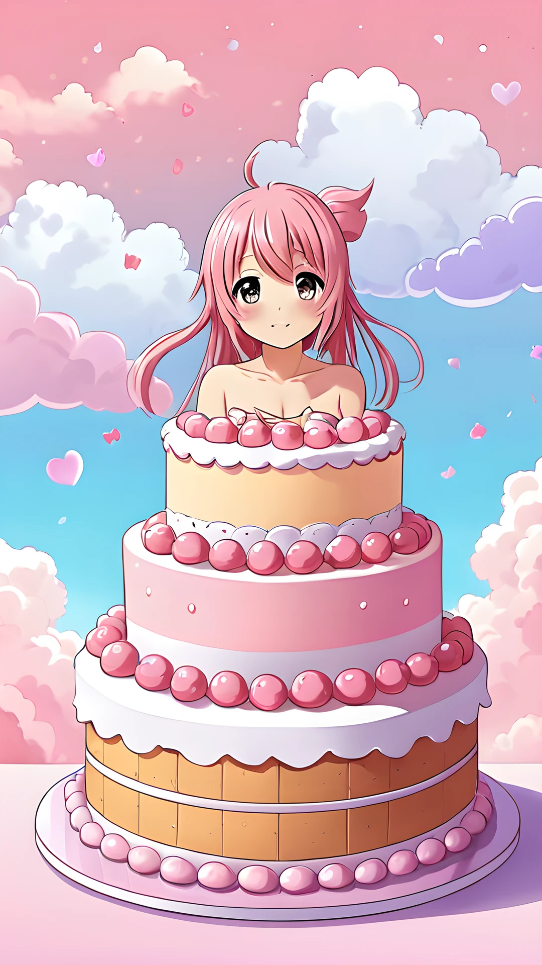 iPhone Anime Kawaii Pastel cake 2025-10-16 – 1080x1920