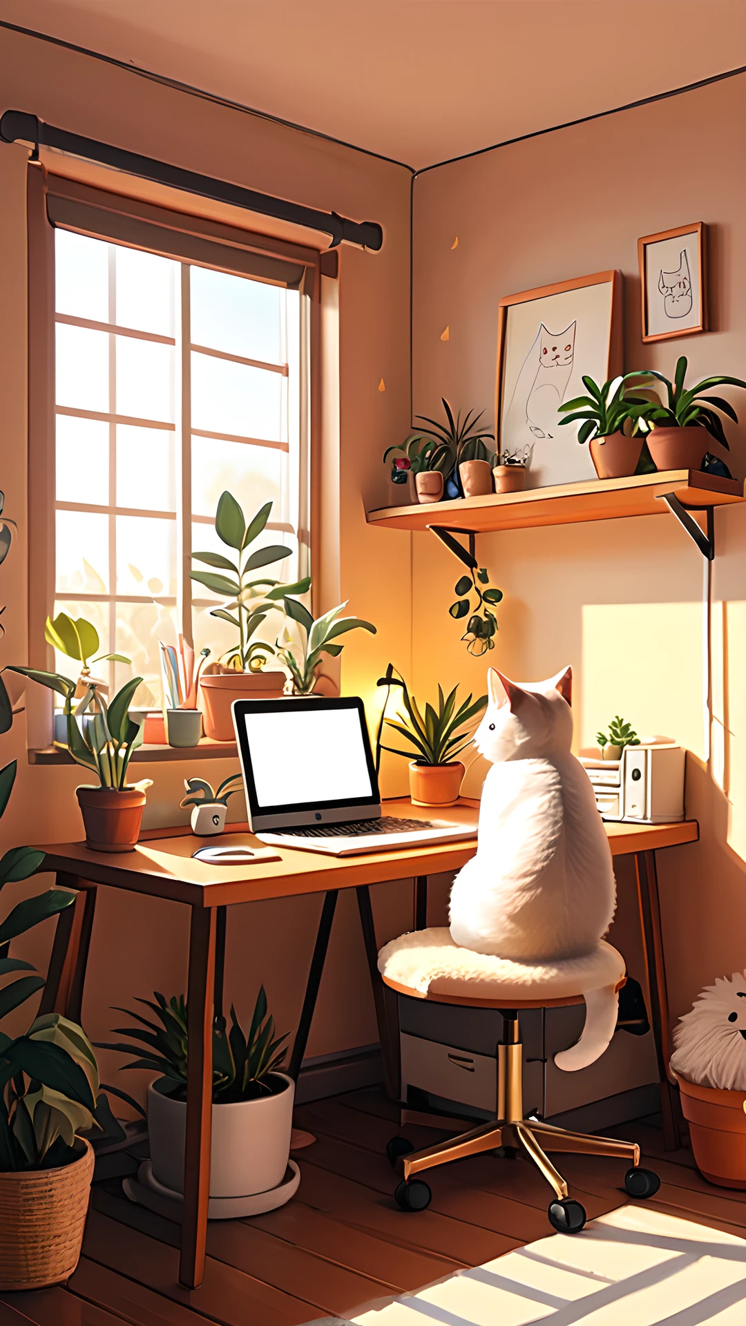 iPhone Anime Kawaii Pastel cat 2025-10-16 – 1080x1920