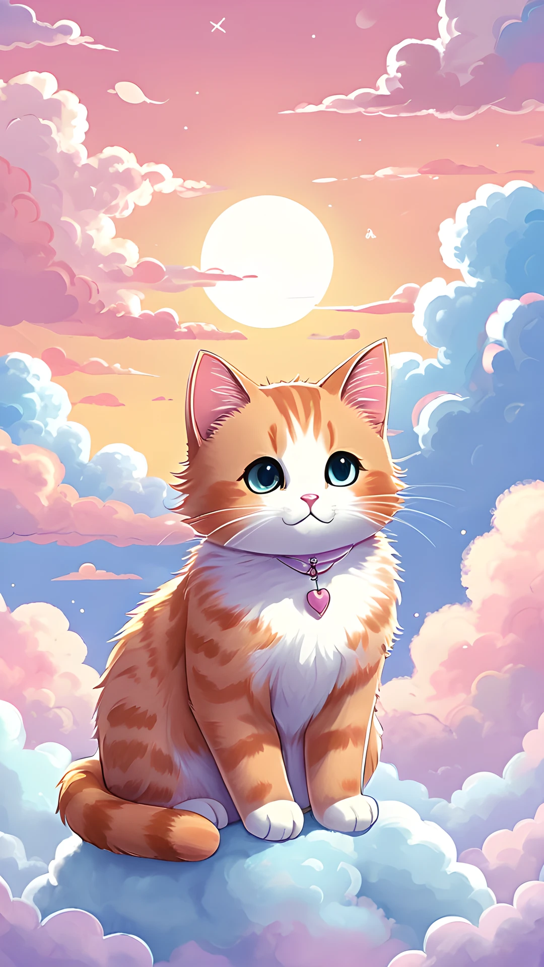 iPhone Anime Kawaii Pastel cat 2025-10-16 – 1080x1920