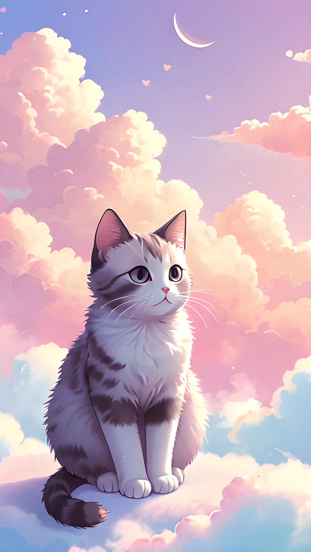 iPhone Anime Kawaii Pastel cat 2025-10-16 – 1080x1920