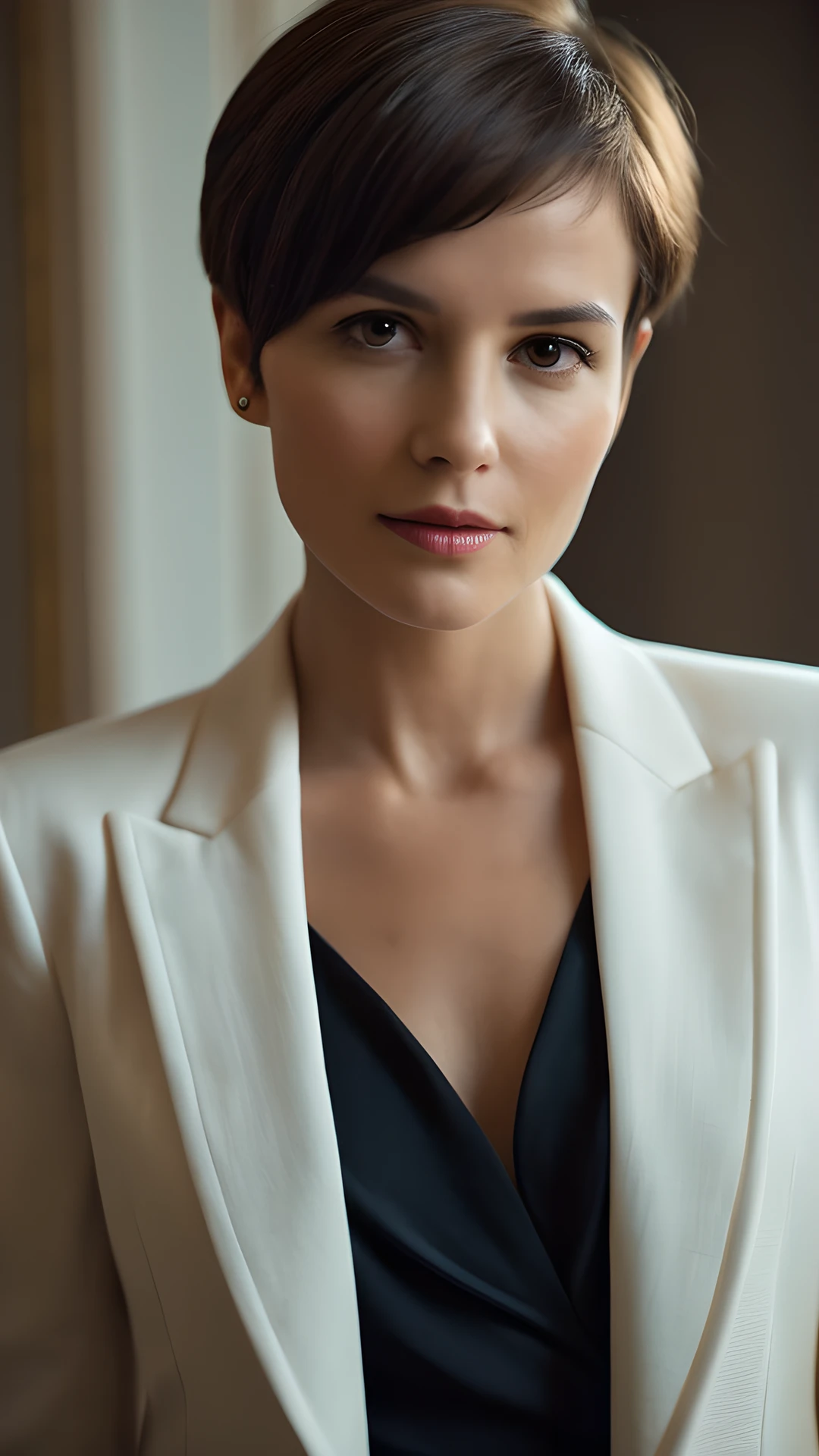 iPhone Attractive Style short-haired woman in elegant clothing 2025-10-16 – 1080x1920