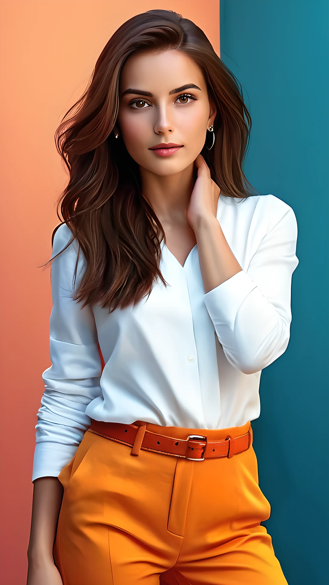 iPhone Attractive Style woman with casual yet stylish outfit 2025-10-16 – 1080x1920