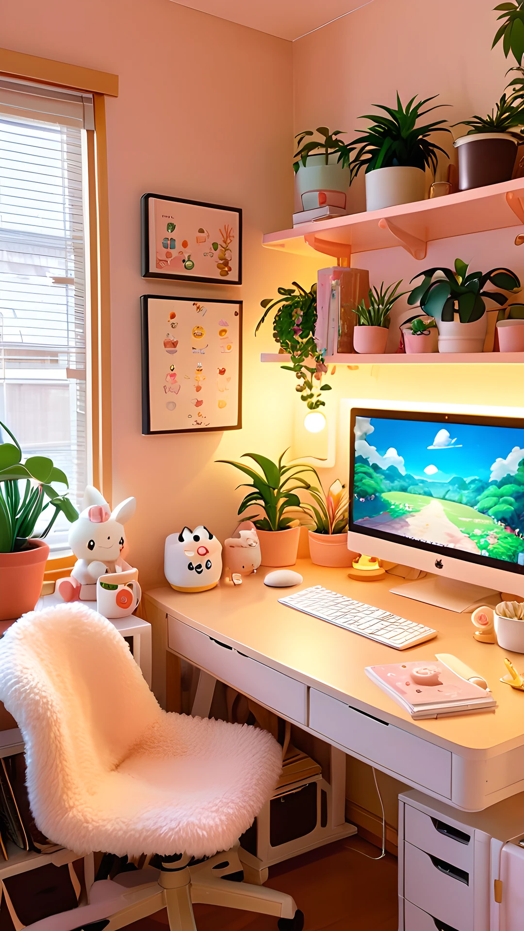 iPhone Kawaii Pastel Anime room 2025-10-16 – 1080x1920