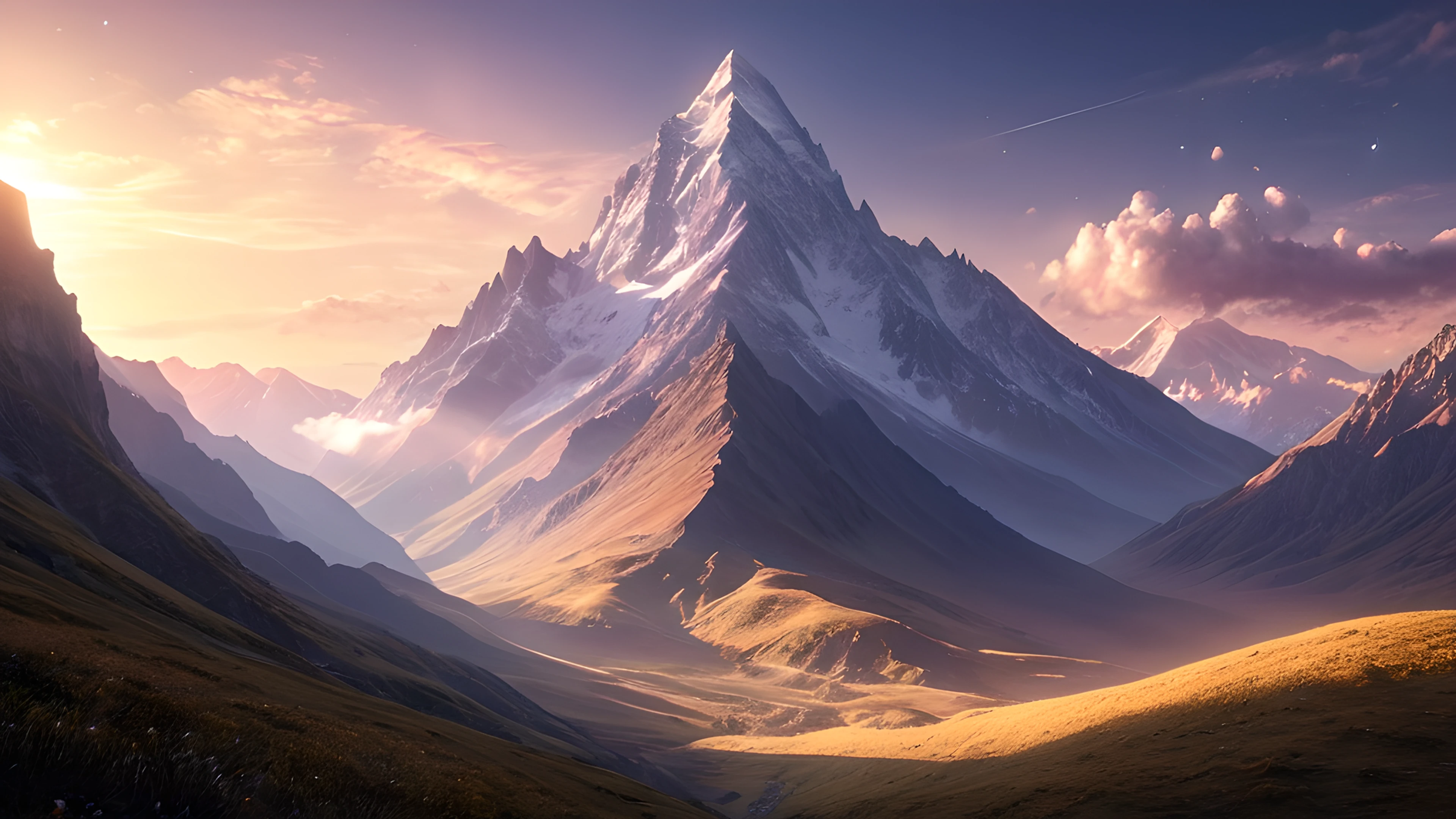 4K Paisaje Soñado mountain peak 2025-10-16 – 3840x2160