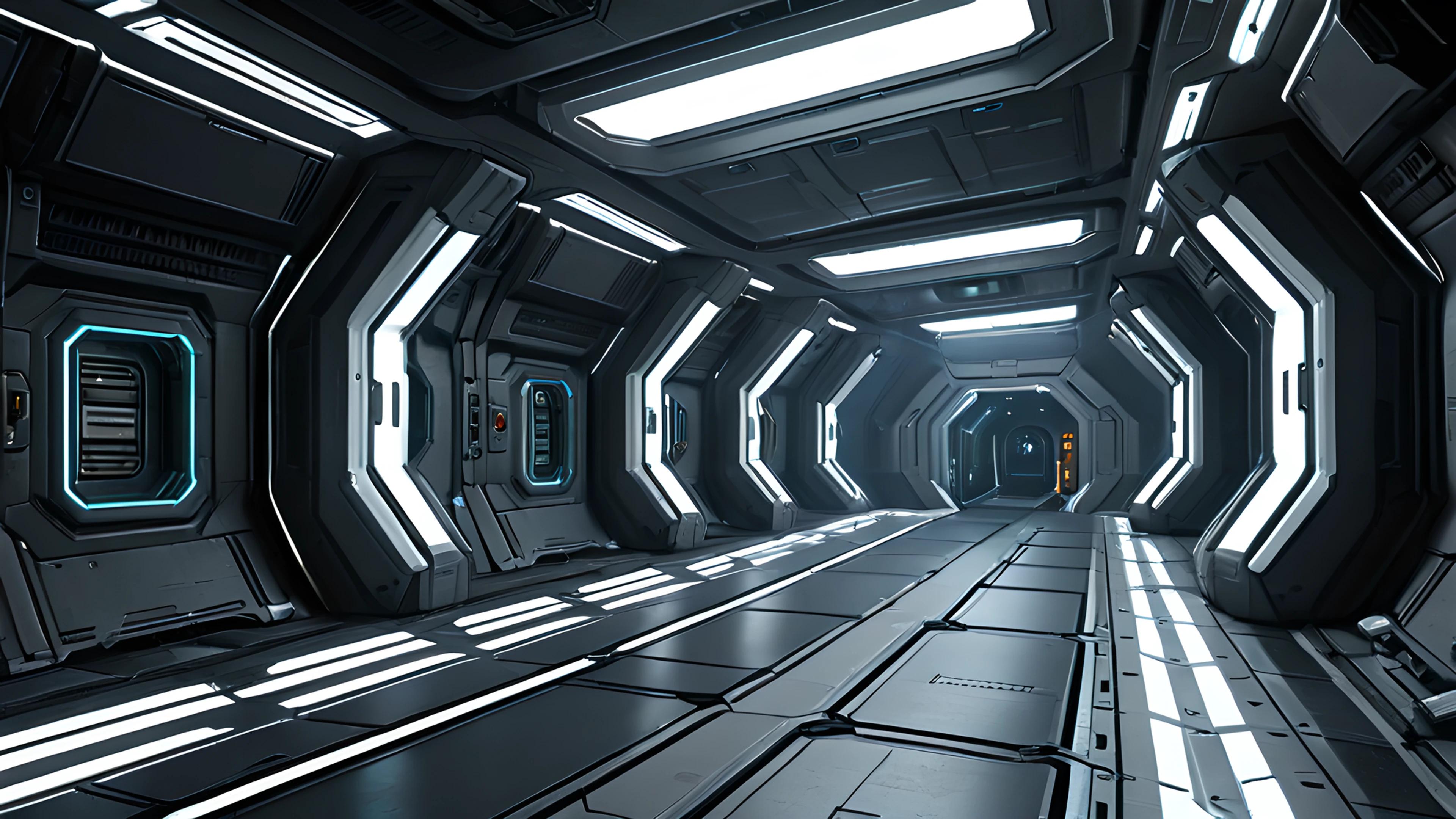 4K Videojuegos AAA Sci-Fi hangar 2025-10-16 – 3840x2160