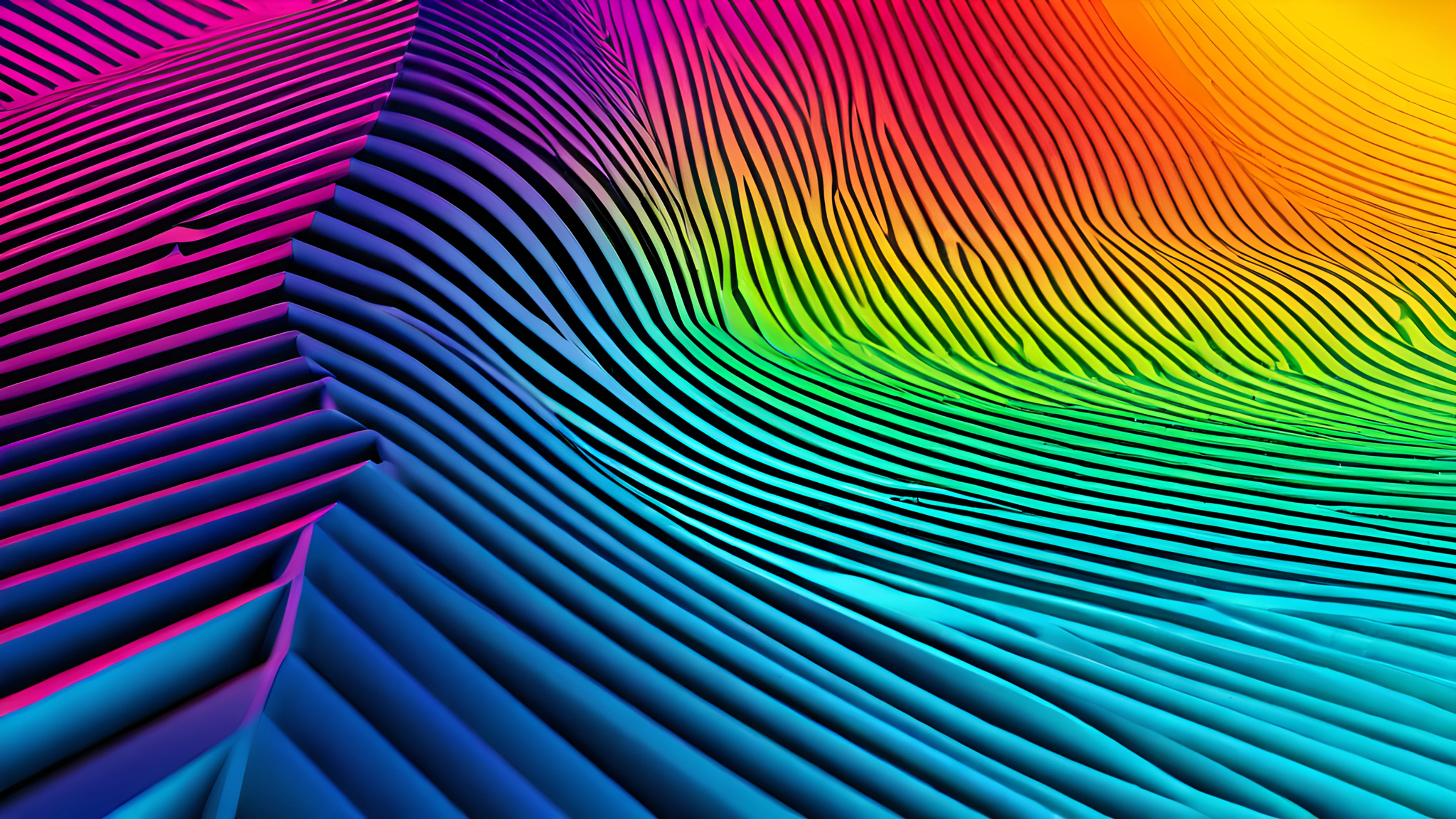 4K Abstract Geometric energy field 2025-10-17