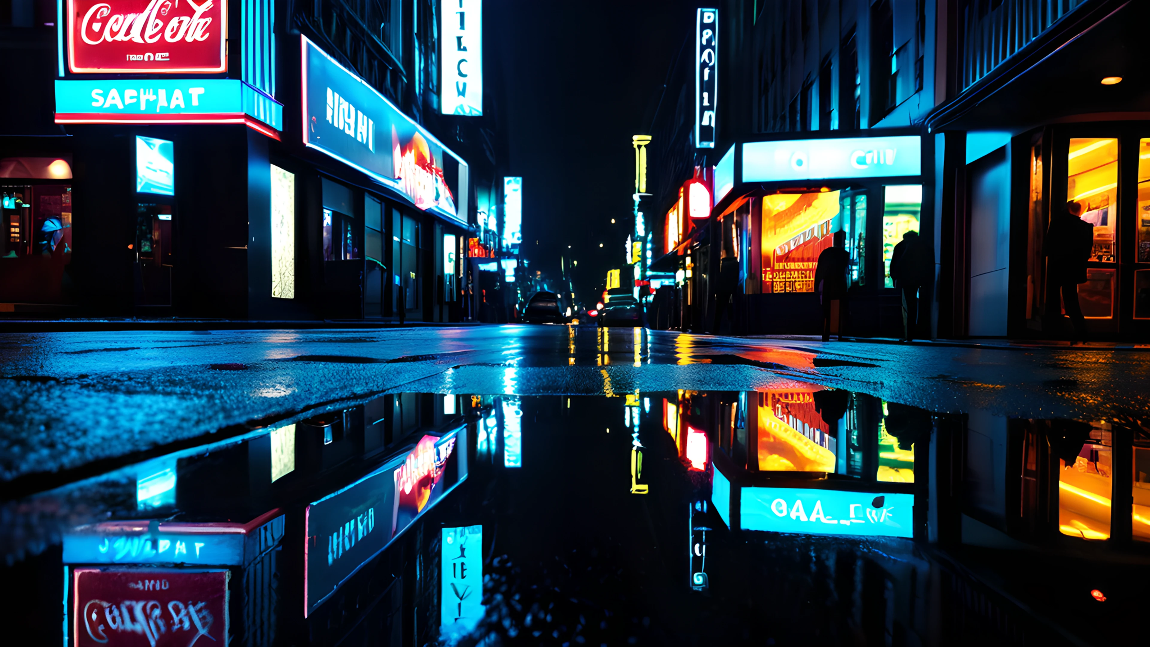 4K City Night Neon signs 2025-10-17