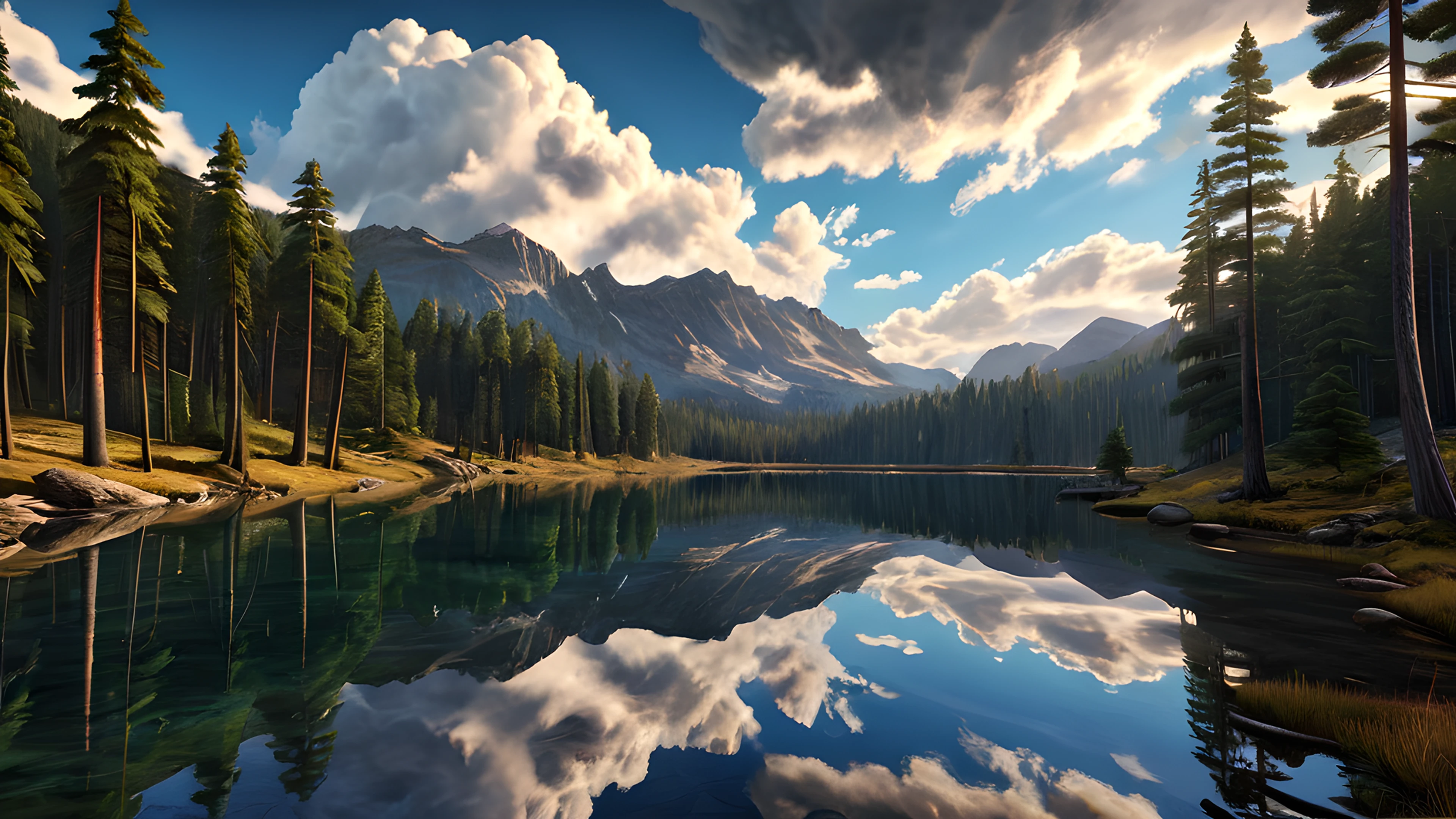 4K Epic Landscape pine forest 2025-10-17