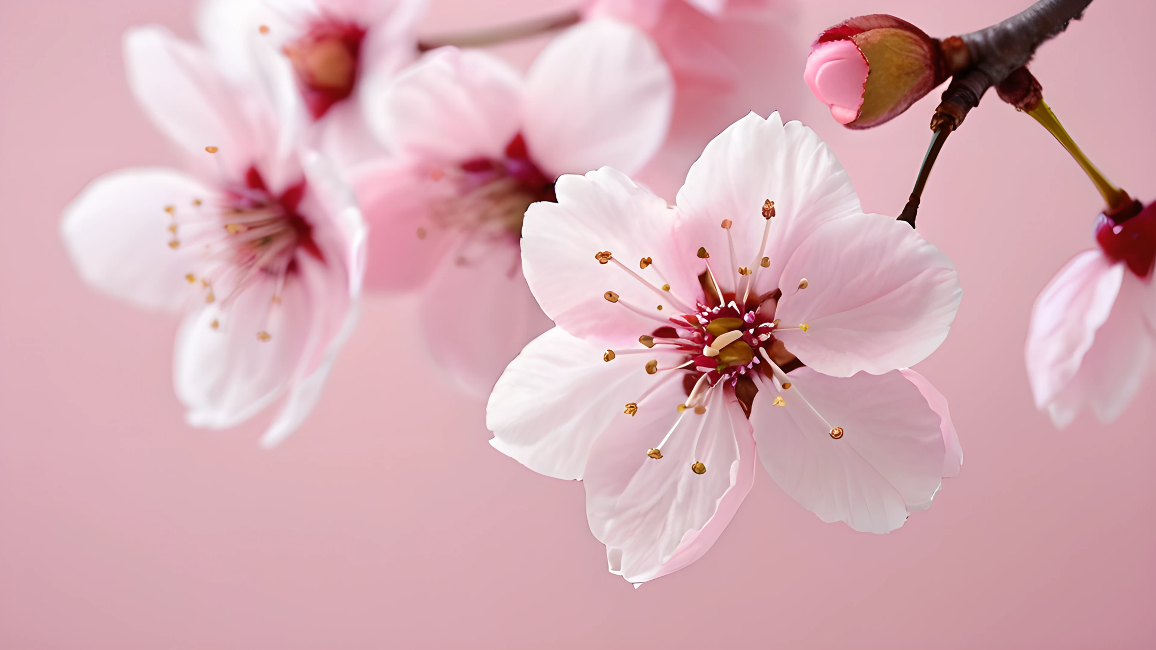 4K Flowers & Sakura petals 2025-10-17