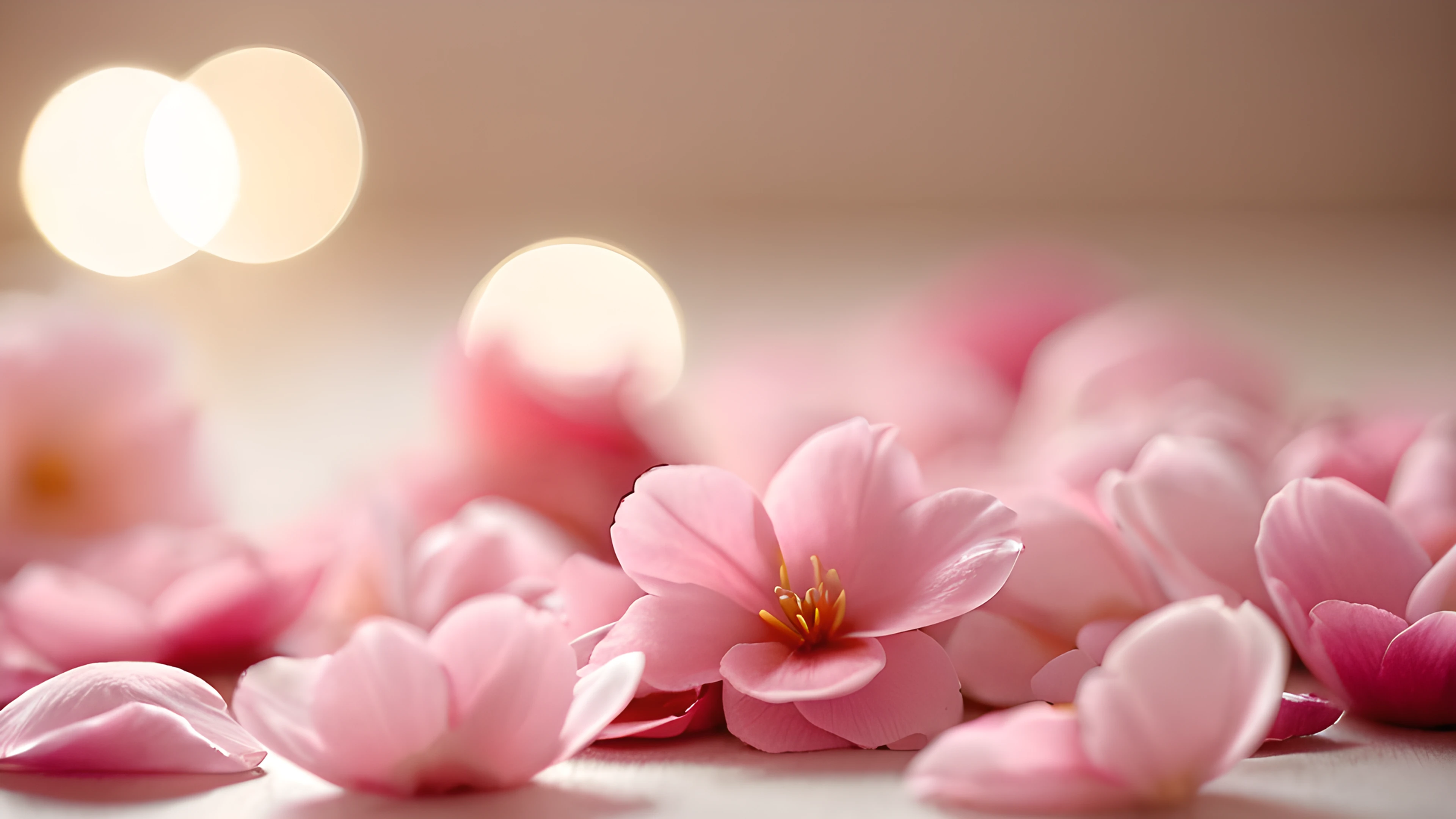 4K Flowers & Sakura petals 2025-10-17