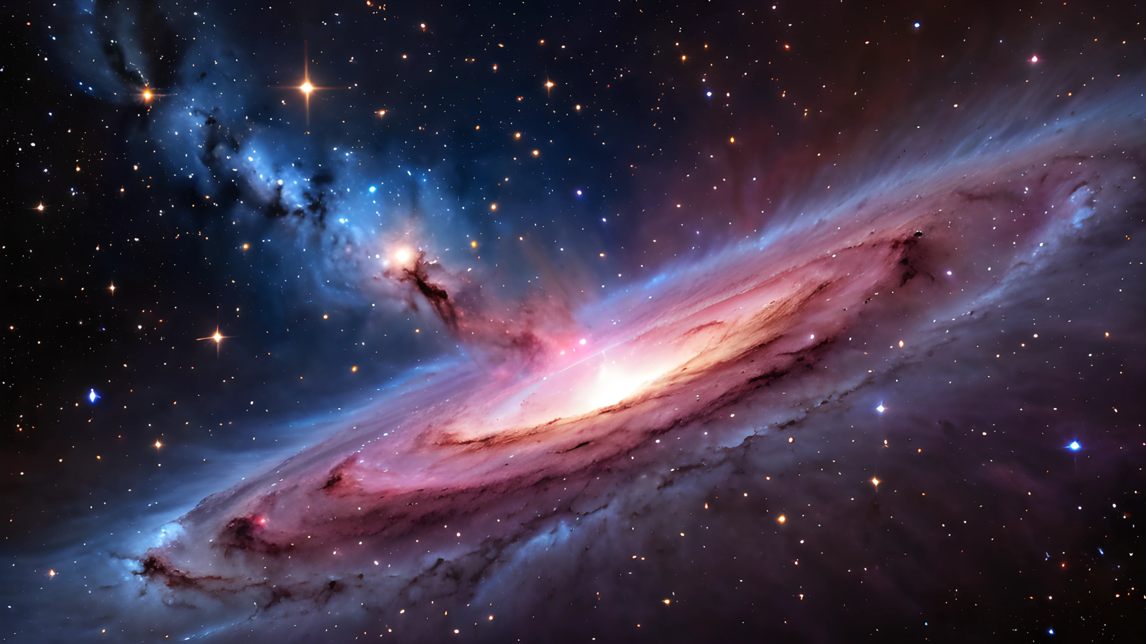 4K Space Nebula galaxy 2025-10-17