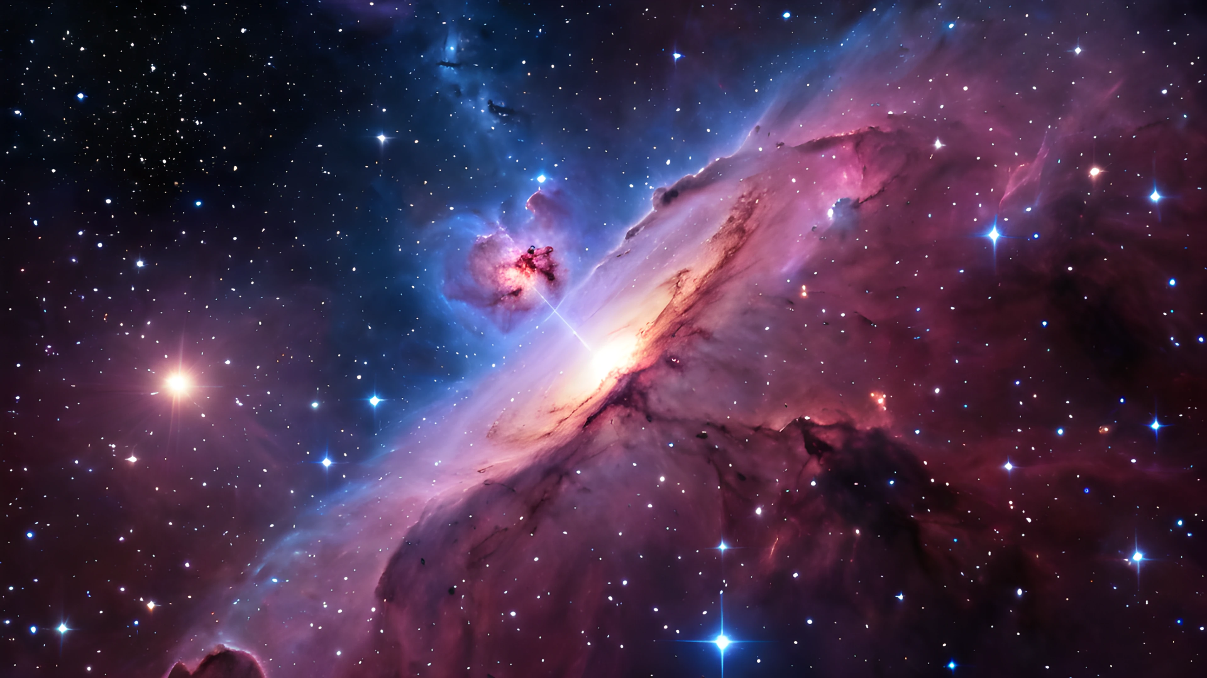 4K Space Nebula galaxy 2025-10-17