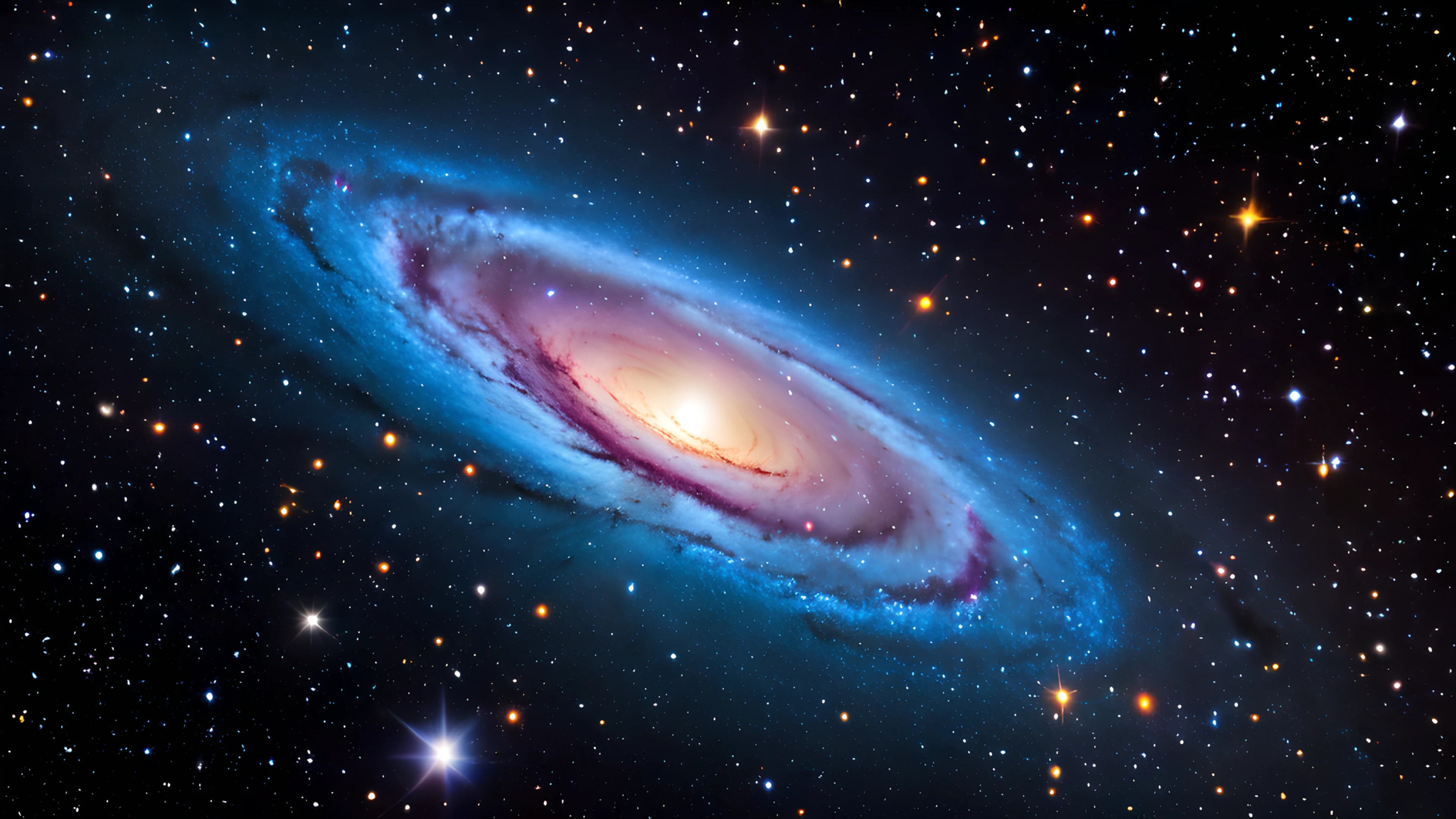 4K Space Nebula galaxy 2025-10-17