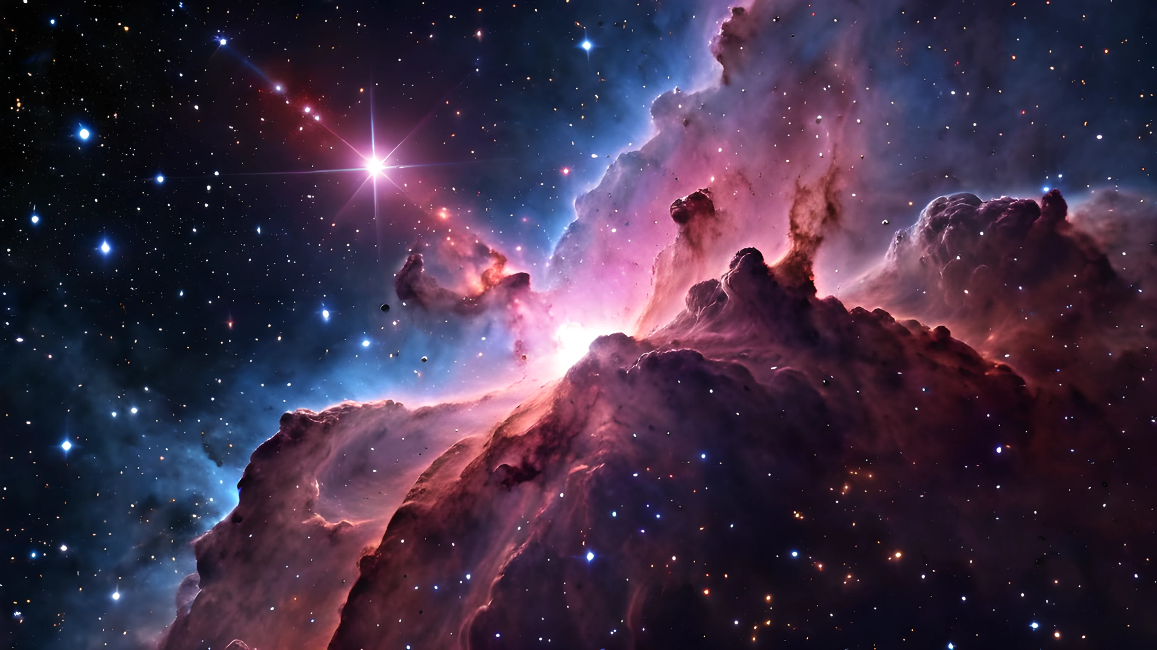 4K Space Nebula nebula 2025-10-17