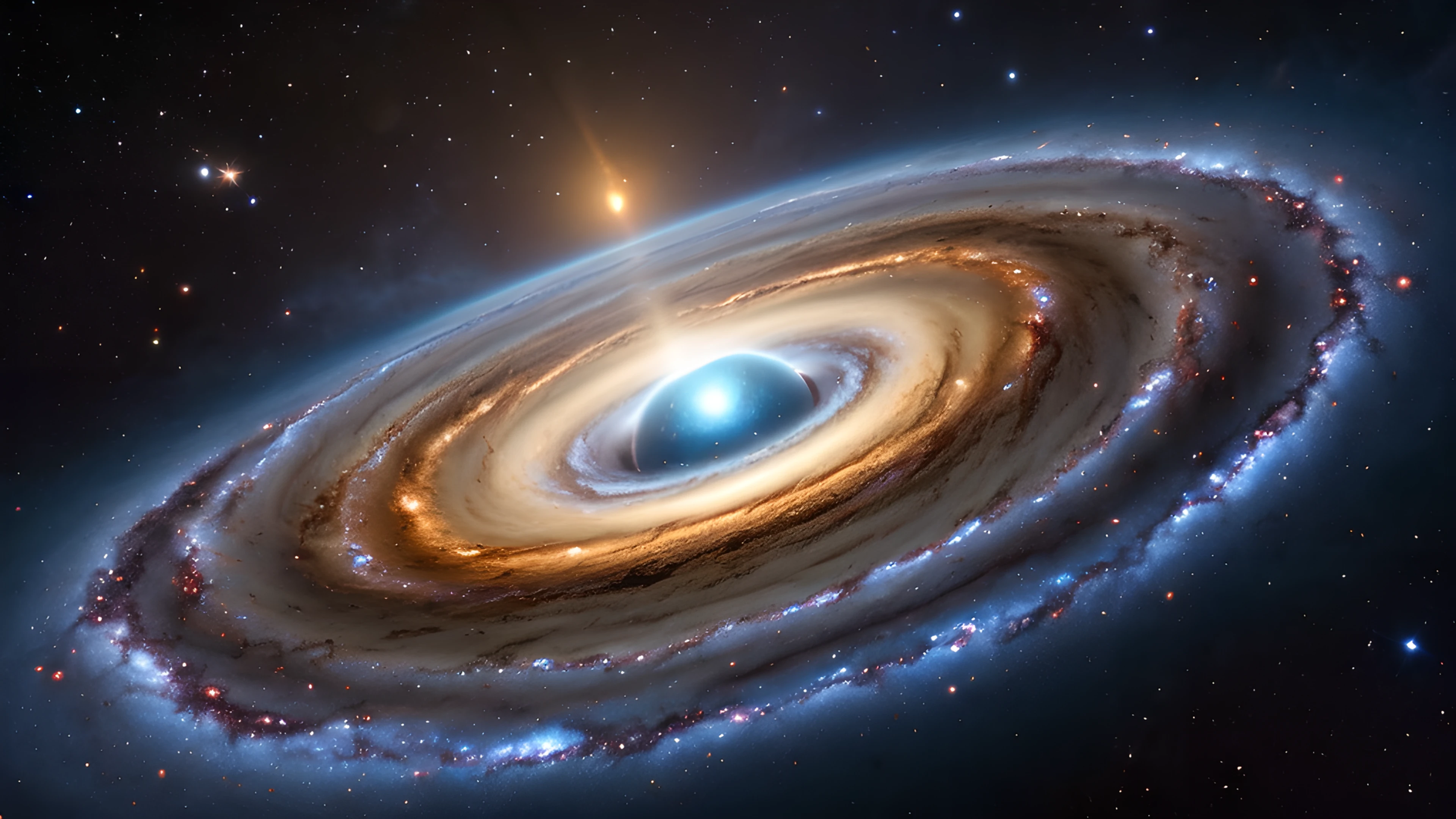 4K Space Nebula planet 2025-10-17