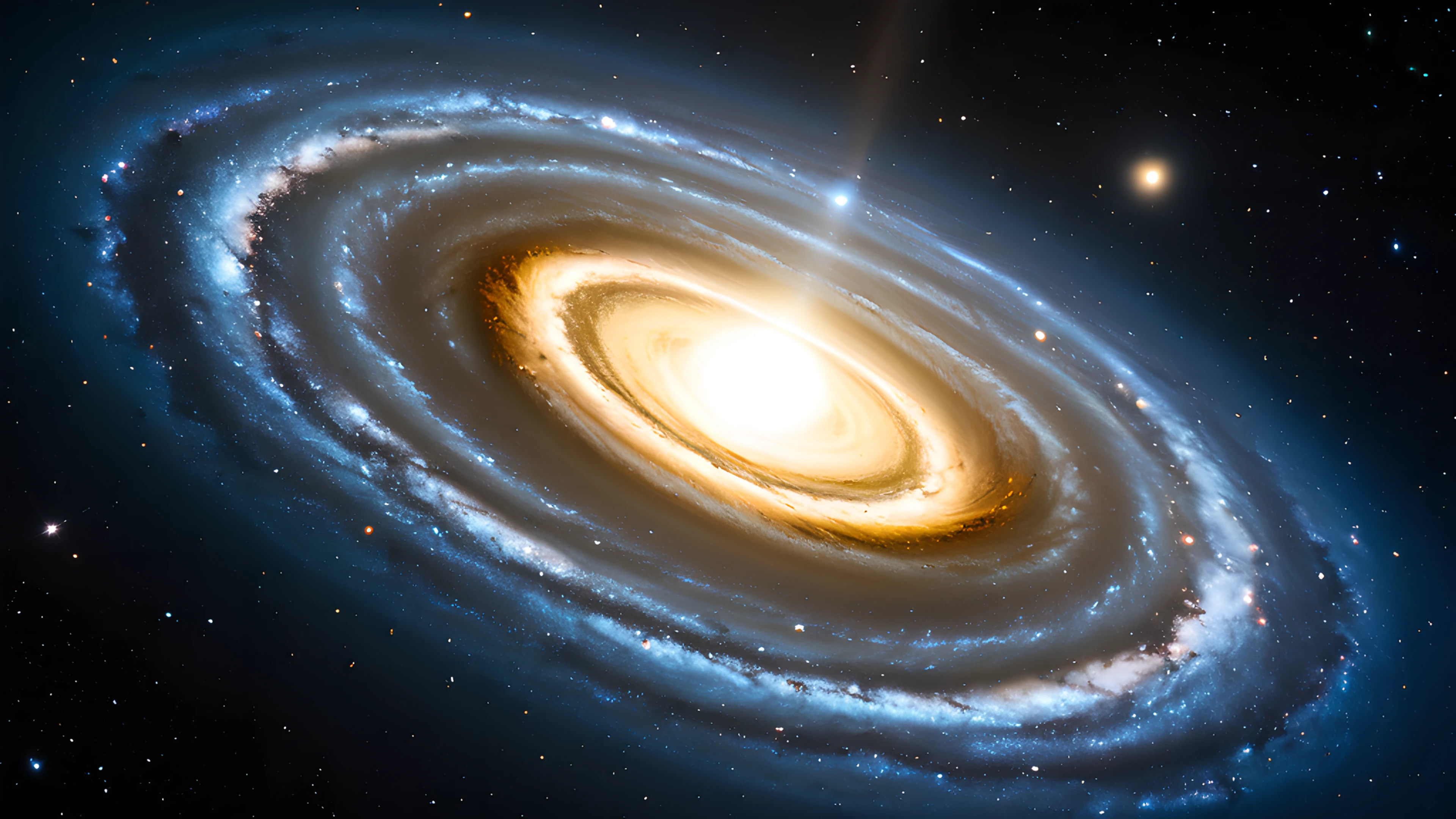 4K Space Nebula planet 2025-10-18