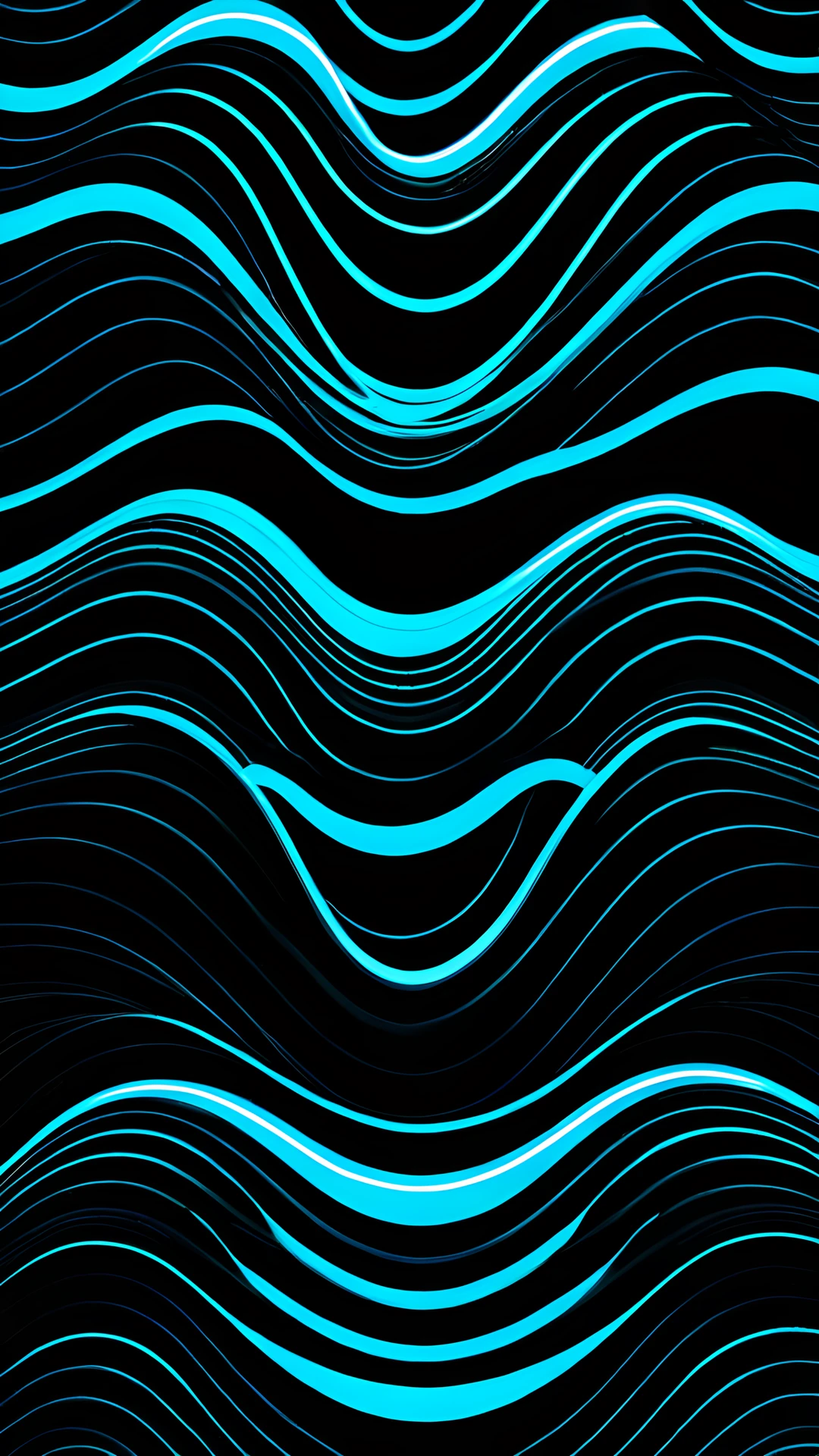 Dark AMOLED Abstract (Mobile & Desktop) waves 2025-10-17