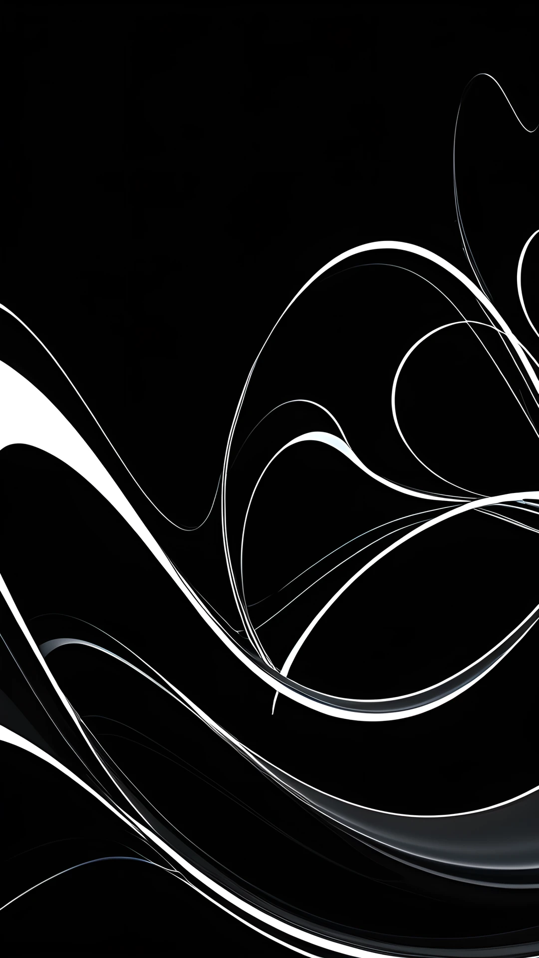 Dark AMOLED Abstract (Mobile & Desktop) waves 2025-10-17