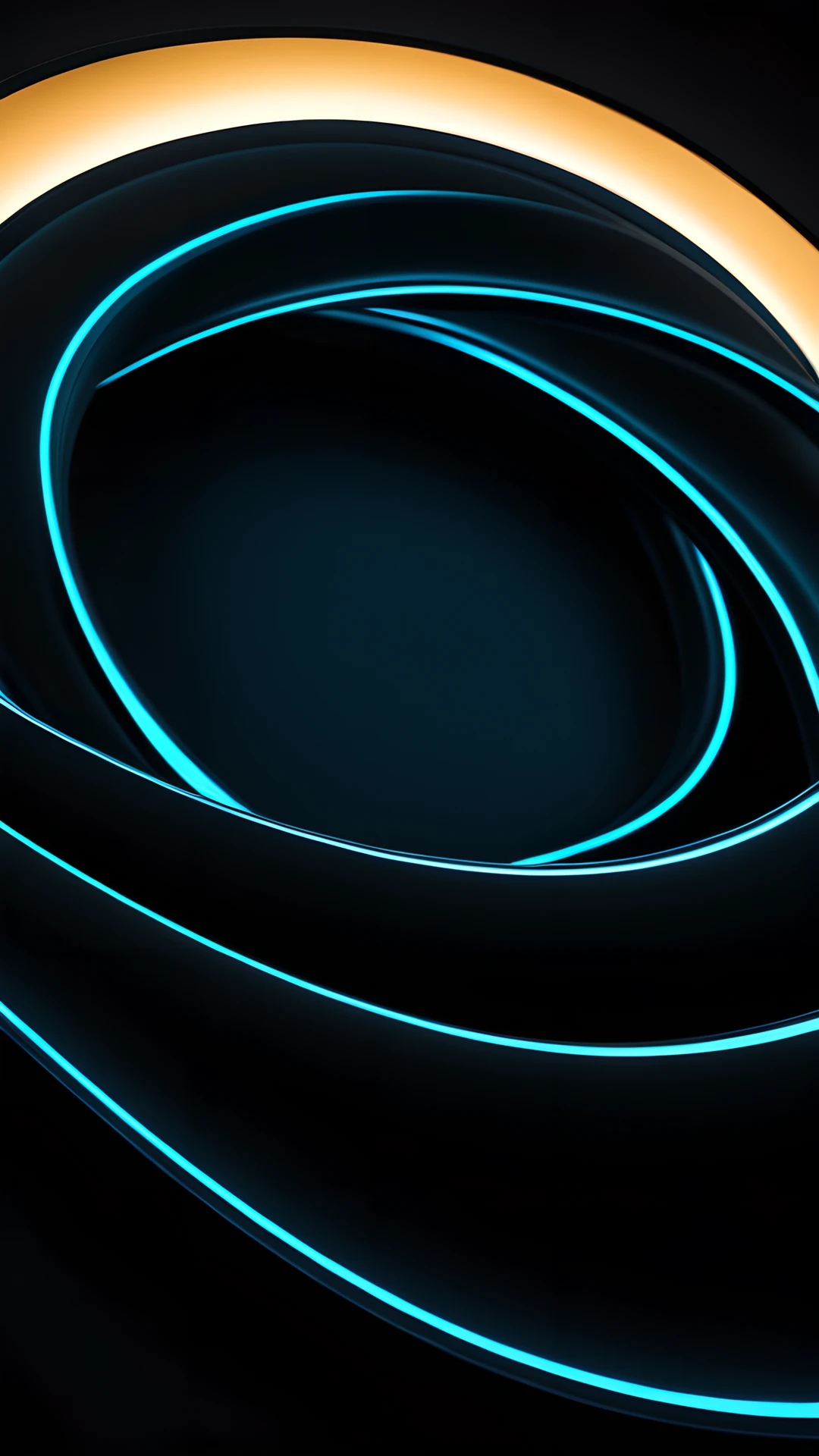 Dark AMOLED Abstract (Mobile & Desktop) waves 2025-10-17