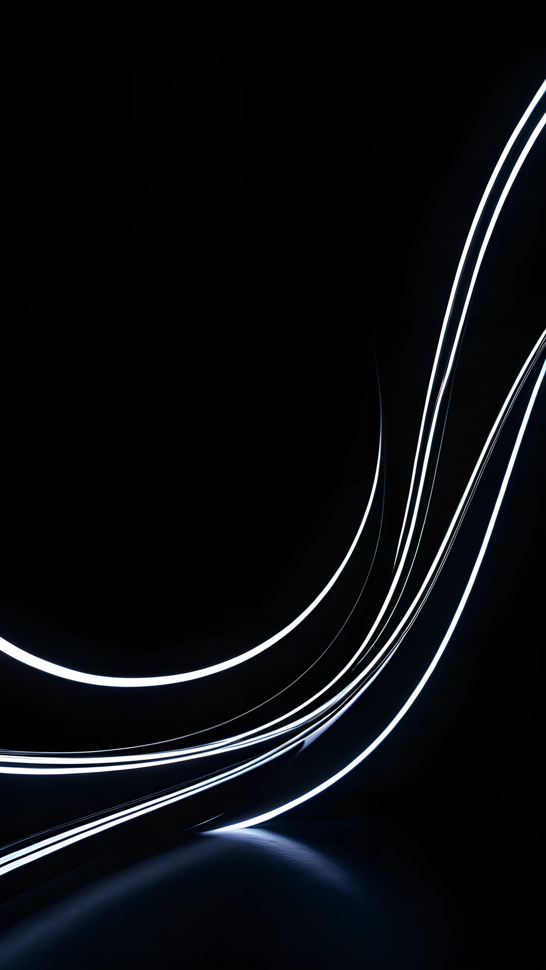 Dark AMOLED Abstract (Mobile & Desktop) waves 2025-10-18