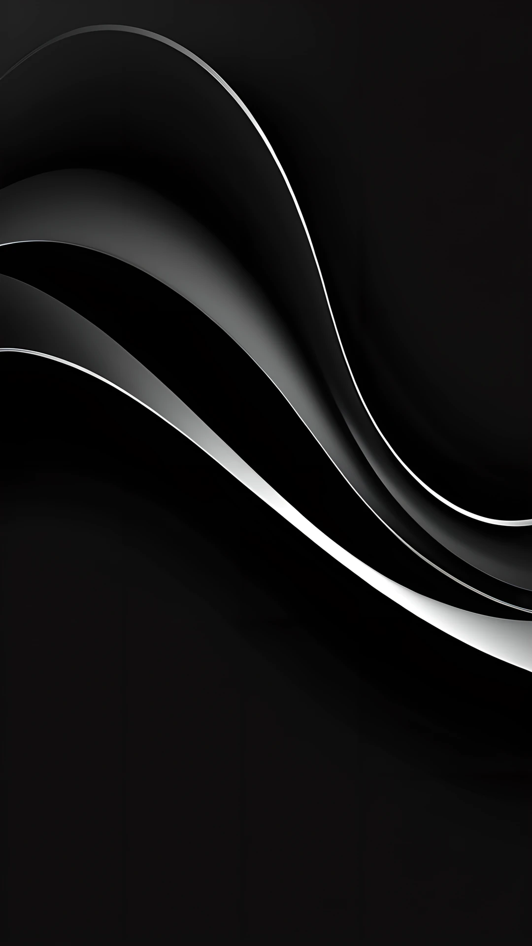 Dark AMOLED Abstract (Mobile & Desktop) waves 2025-10-18