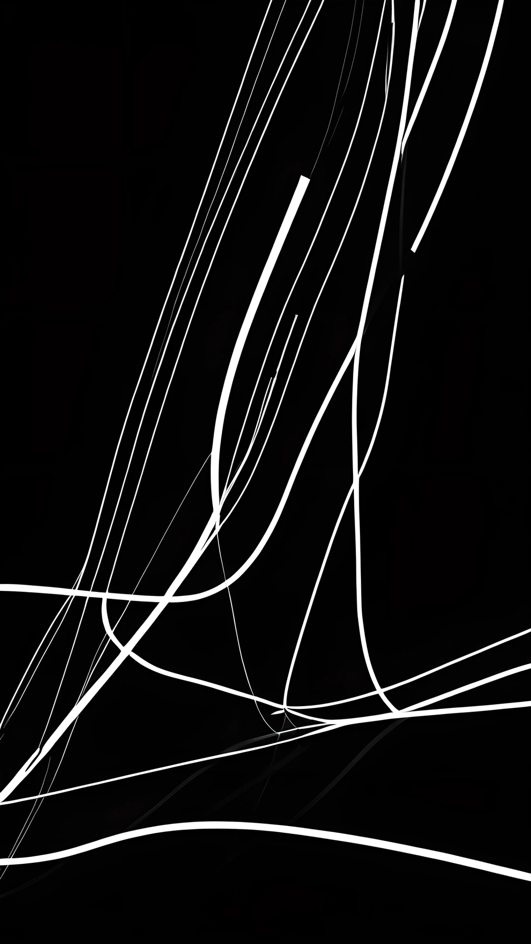 iPhone AMOLED Black Minimal lines 2025-10-17