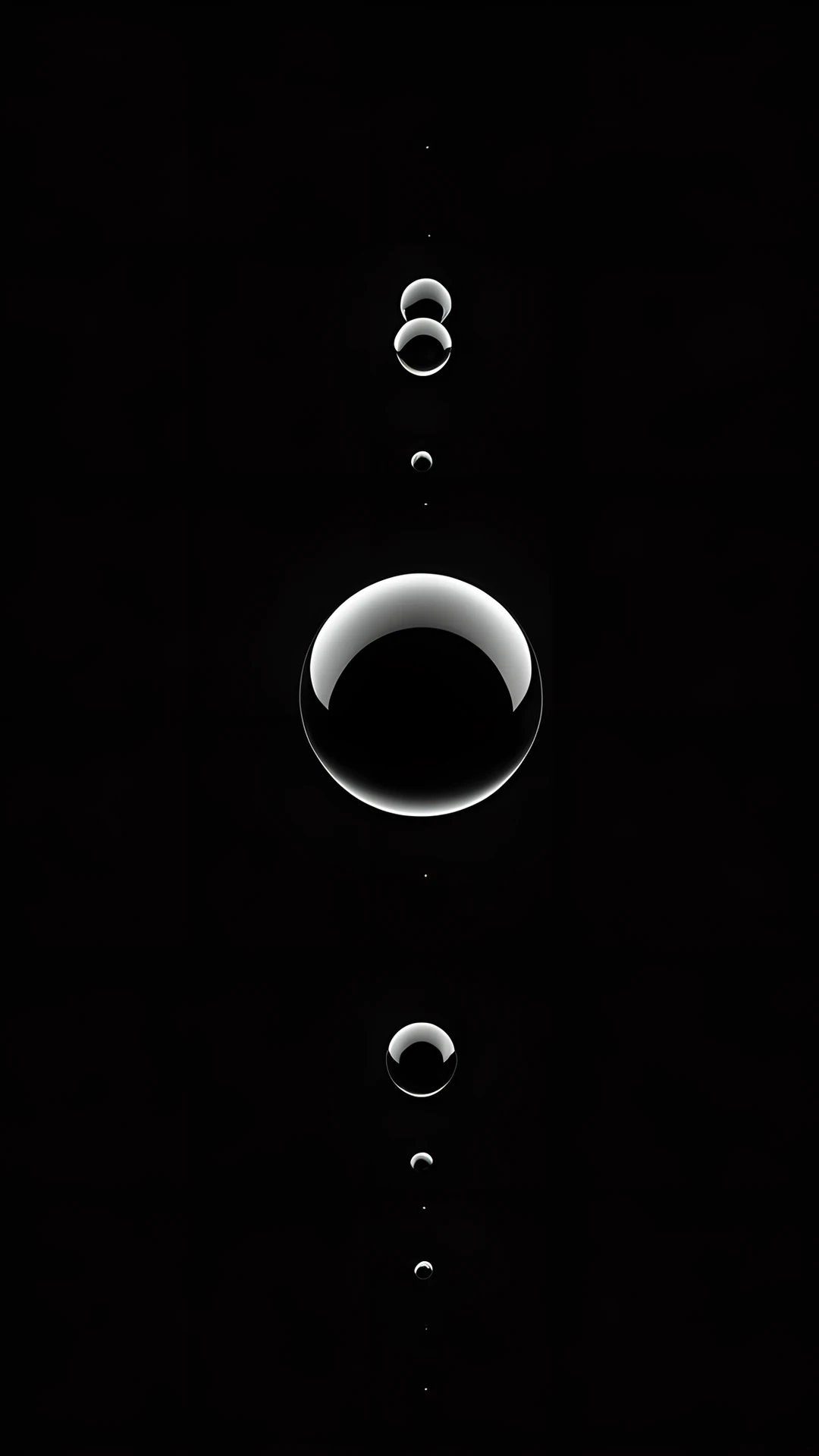 iPhone AMOLED Black Minimal spheres 2025-10-18