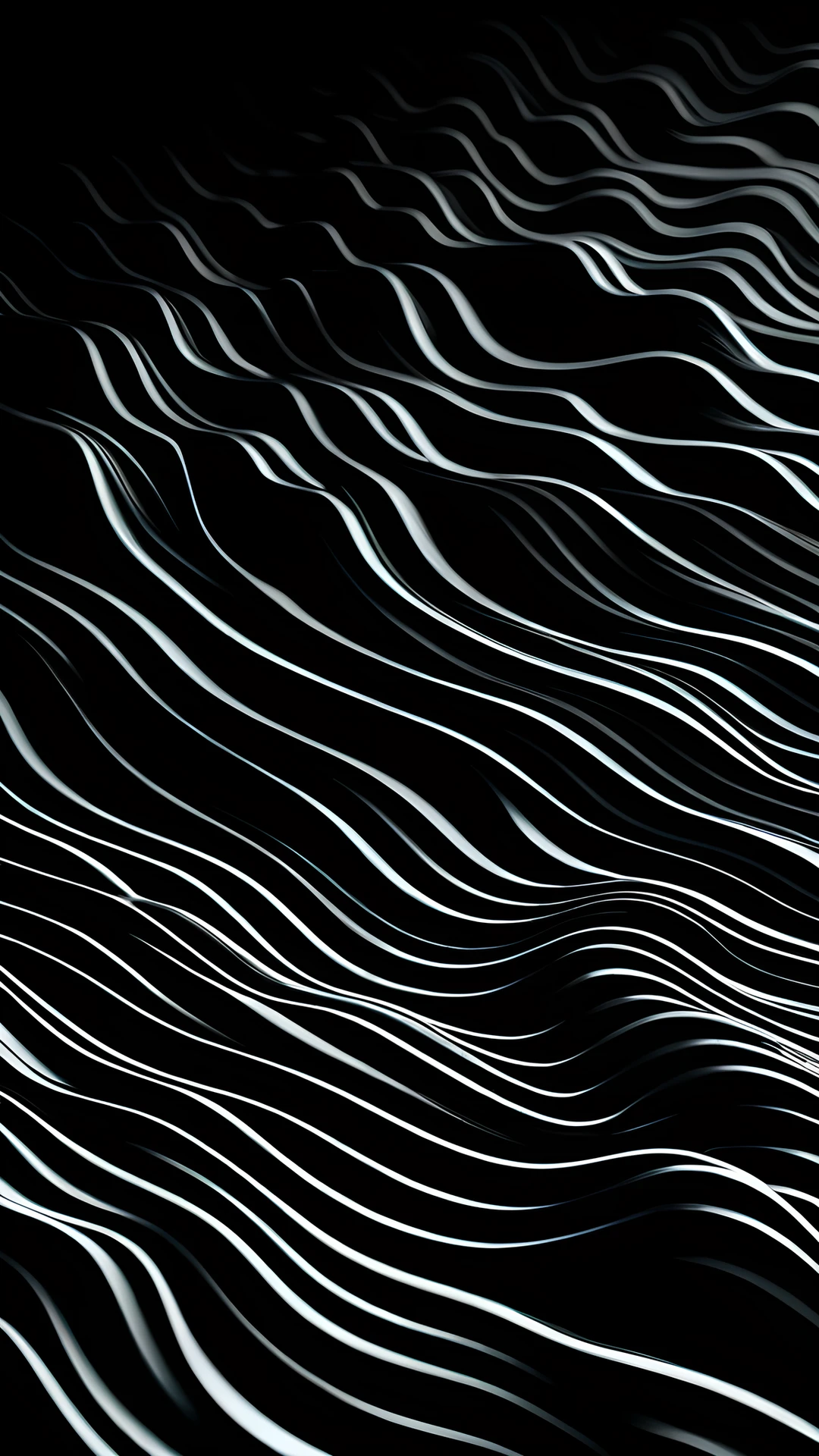 iPhone AMOLED Black Minimal waves 2025-10-18