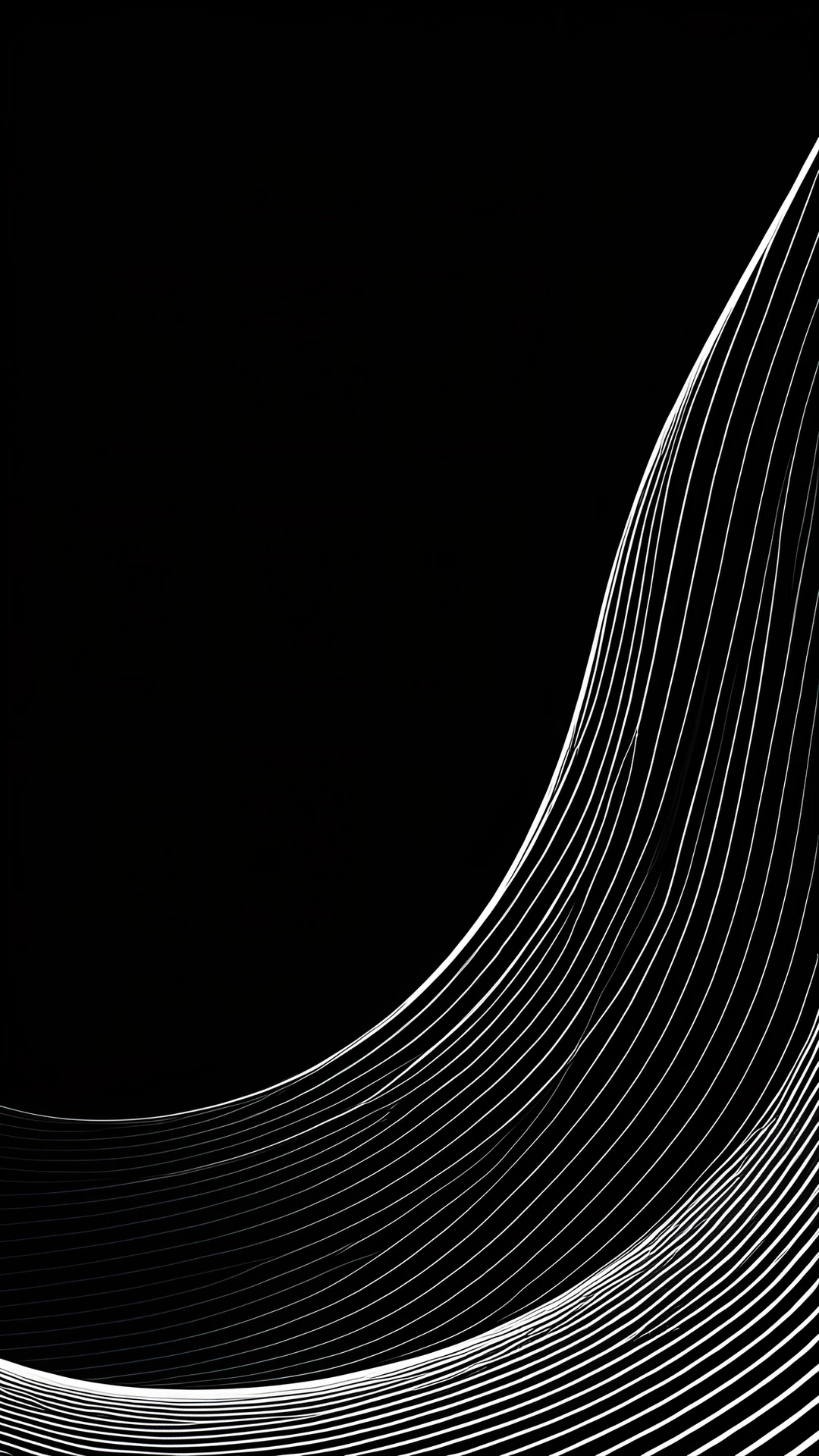 iPhone AMOLED Black Minimal waves 2025-10-18