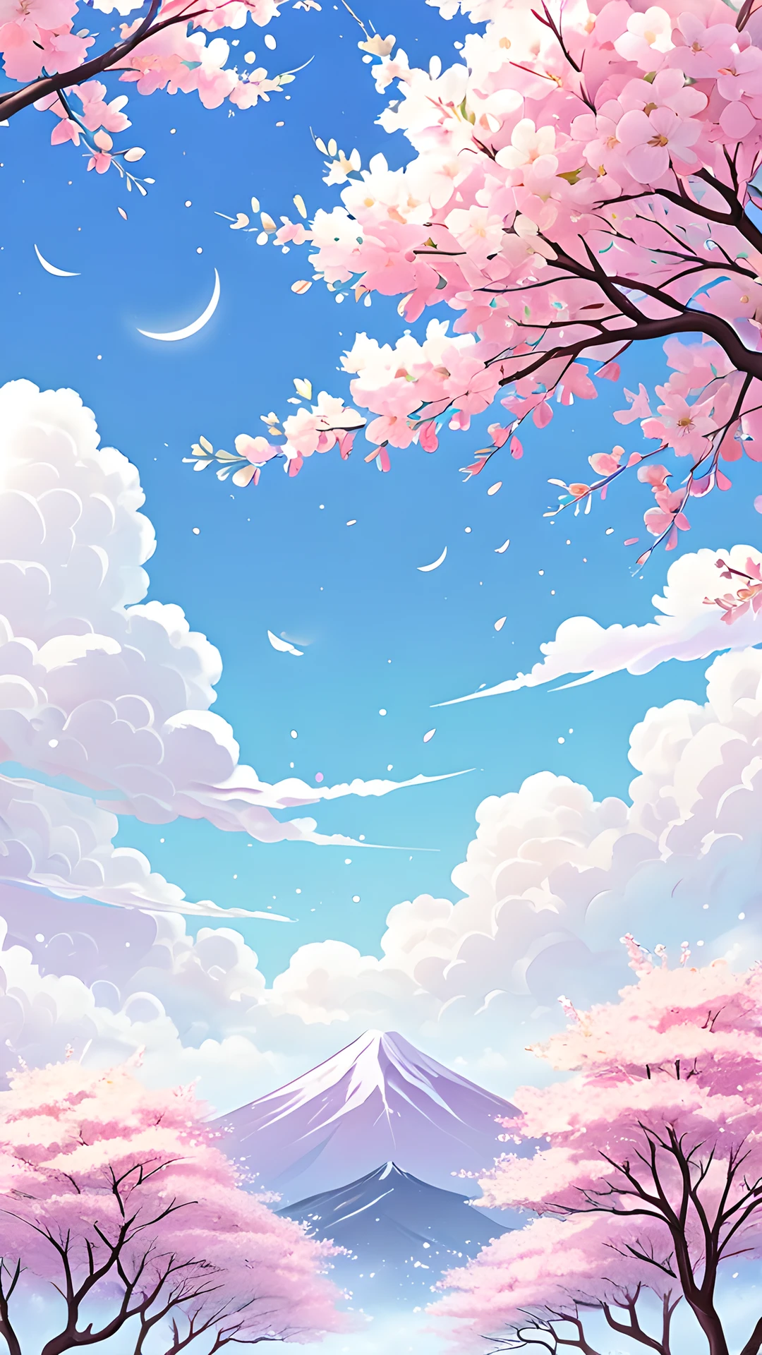 iPhone Anime Aesthetic (Safe) cherry blossoms 2025-10-18