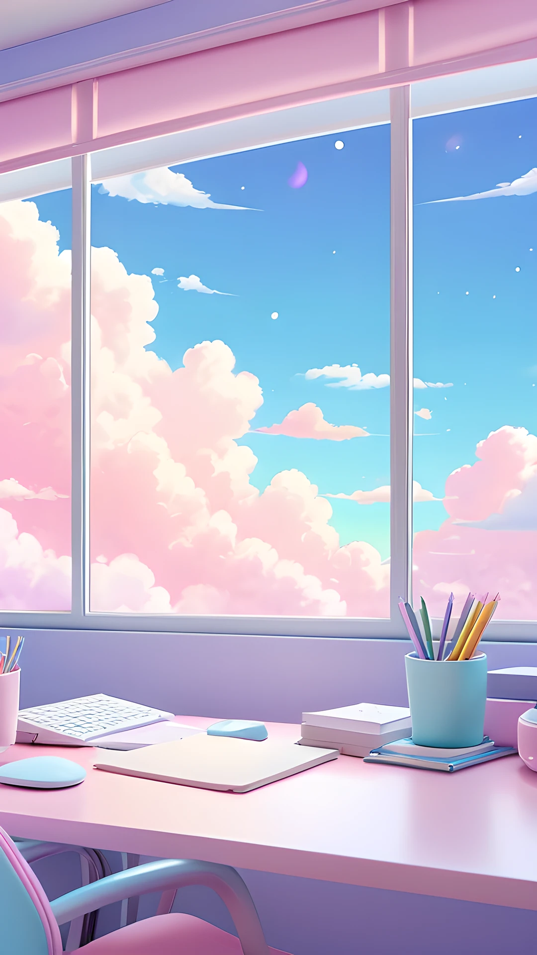 iPhone Anime Aesthetic (Safe) room desk 2025-10-18