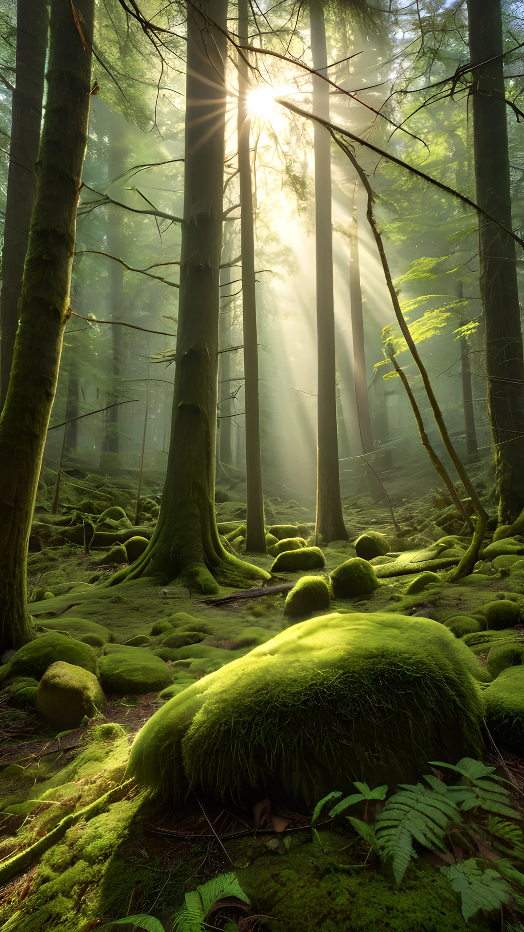 iPhone Nature Green Forest moss 2025-10-17