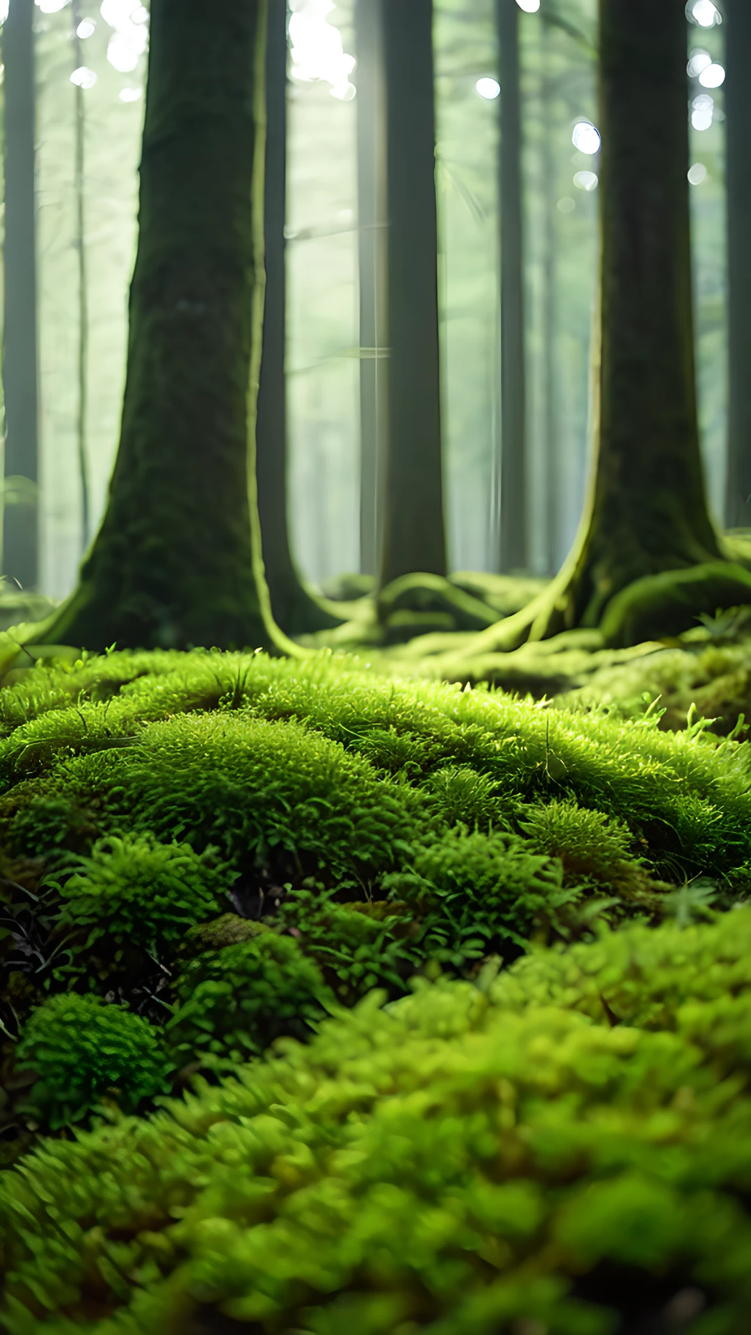 iPhone Nature Green Forest moss 2025-10-17