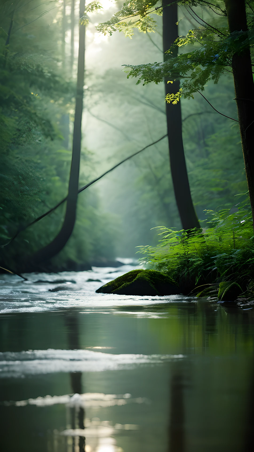 iPhone Nature Green Forest river 2025-10-18