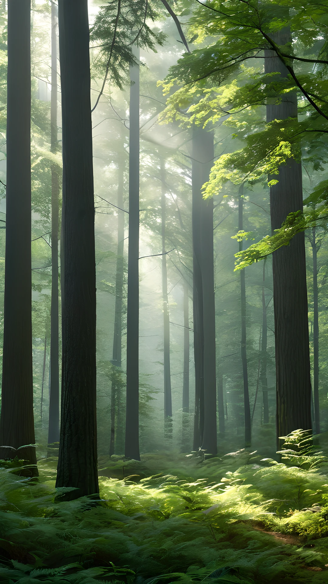 iPhone Nature Green Forest trees 2025-10-17