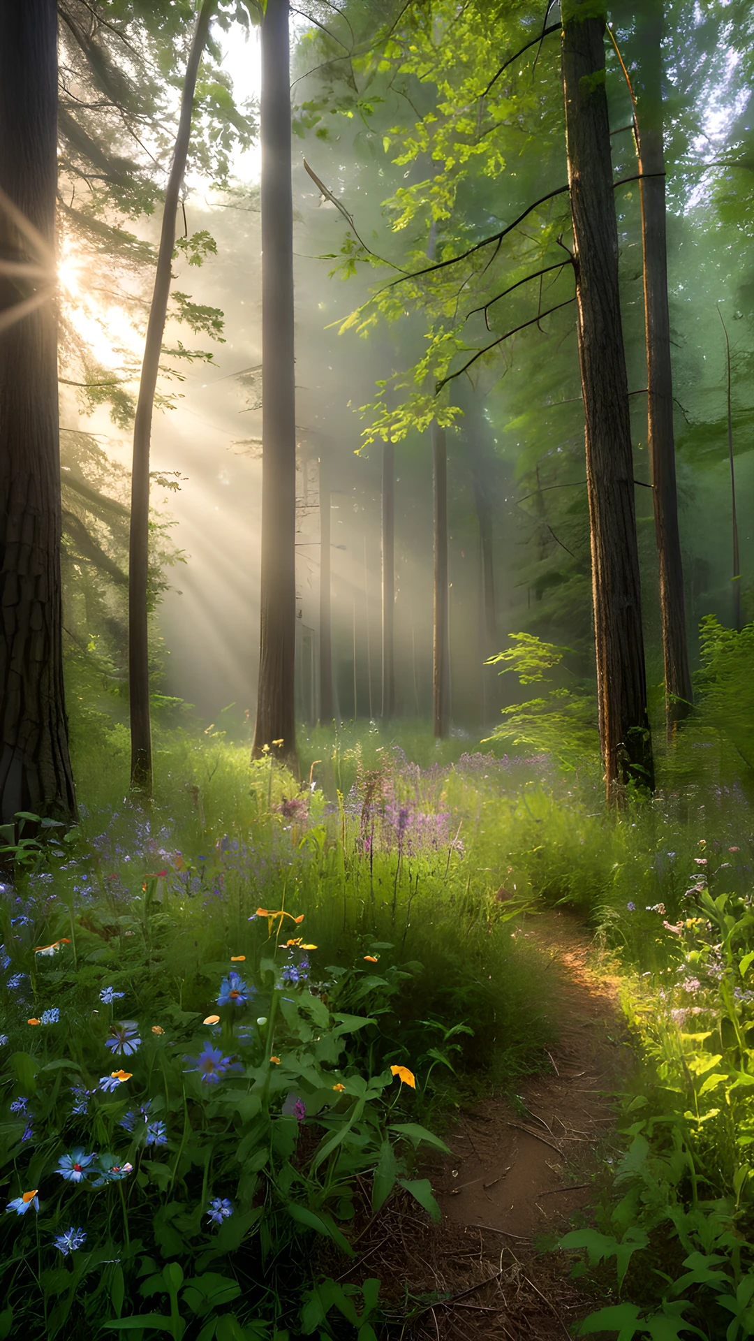 iPhone Nature Green Forest wildflowers 2025-10-17