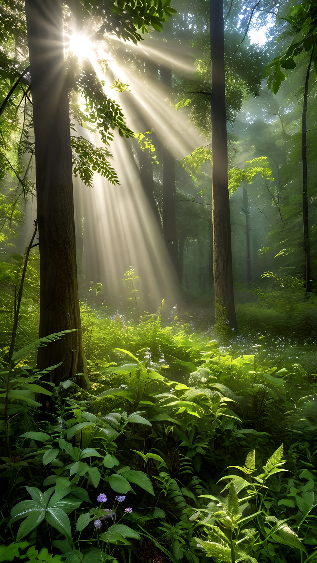 iPhone Nature Green Forest wildflowers 2025-10-17