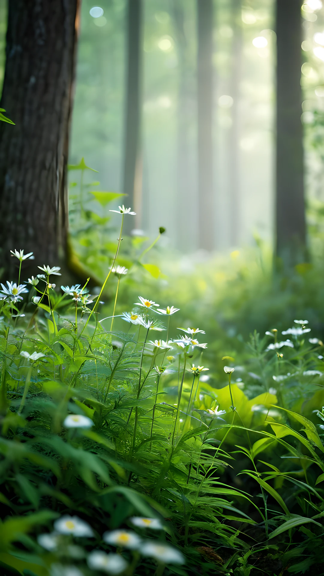 iPhone Nature Green Forest wildflowers 2025-10-18
