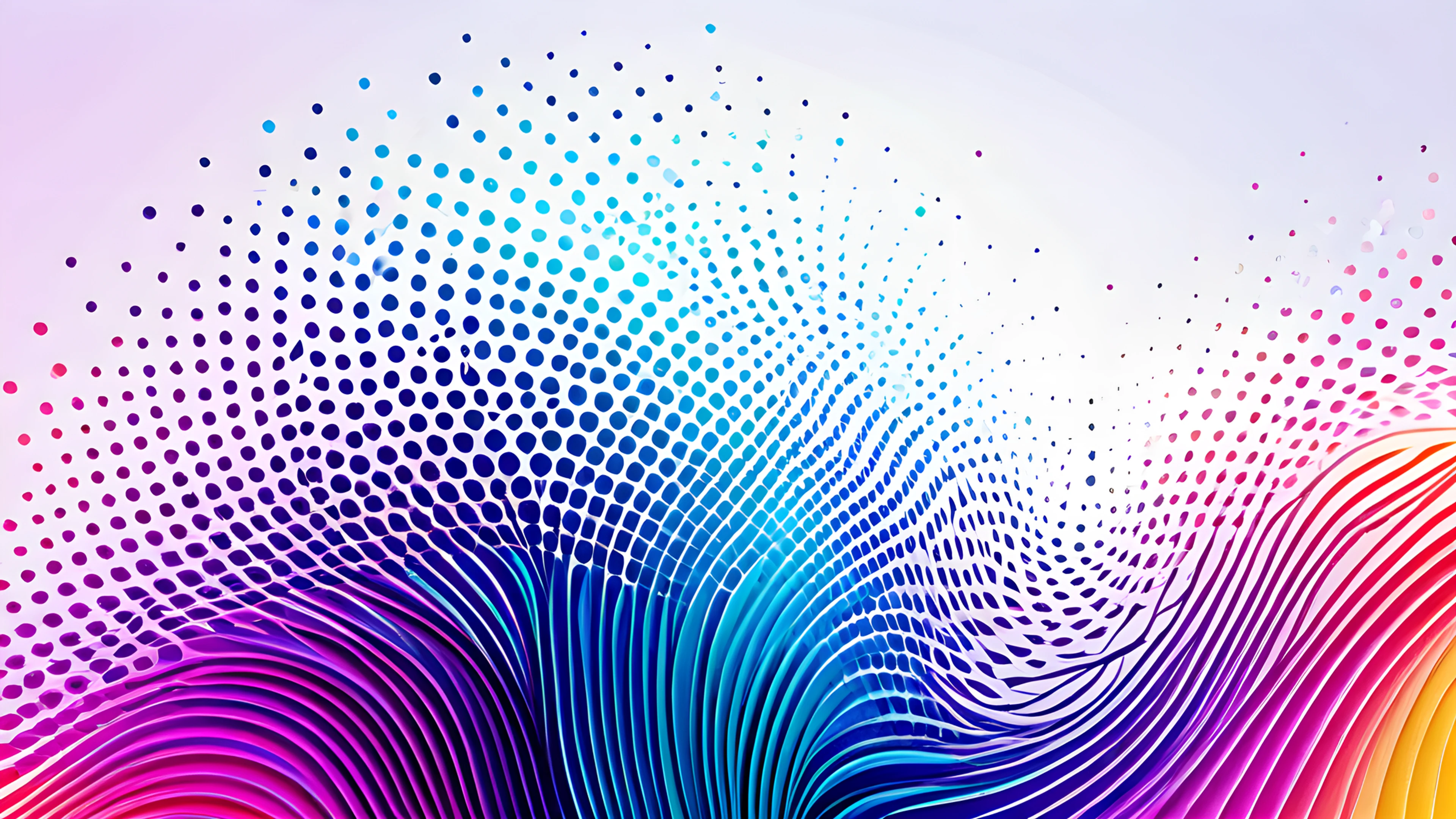 4K Abstract Geometric particles 2025-10-18