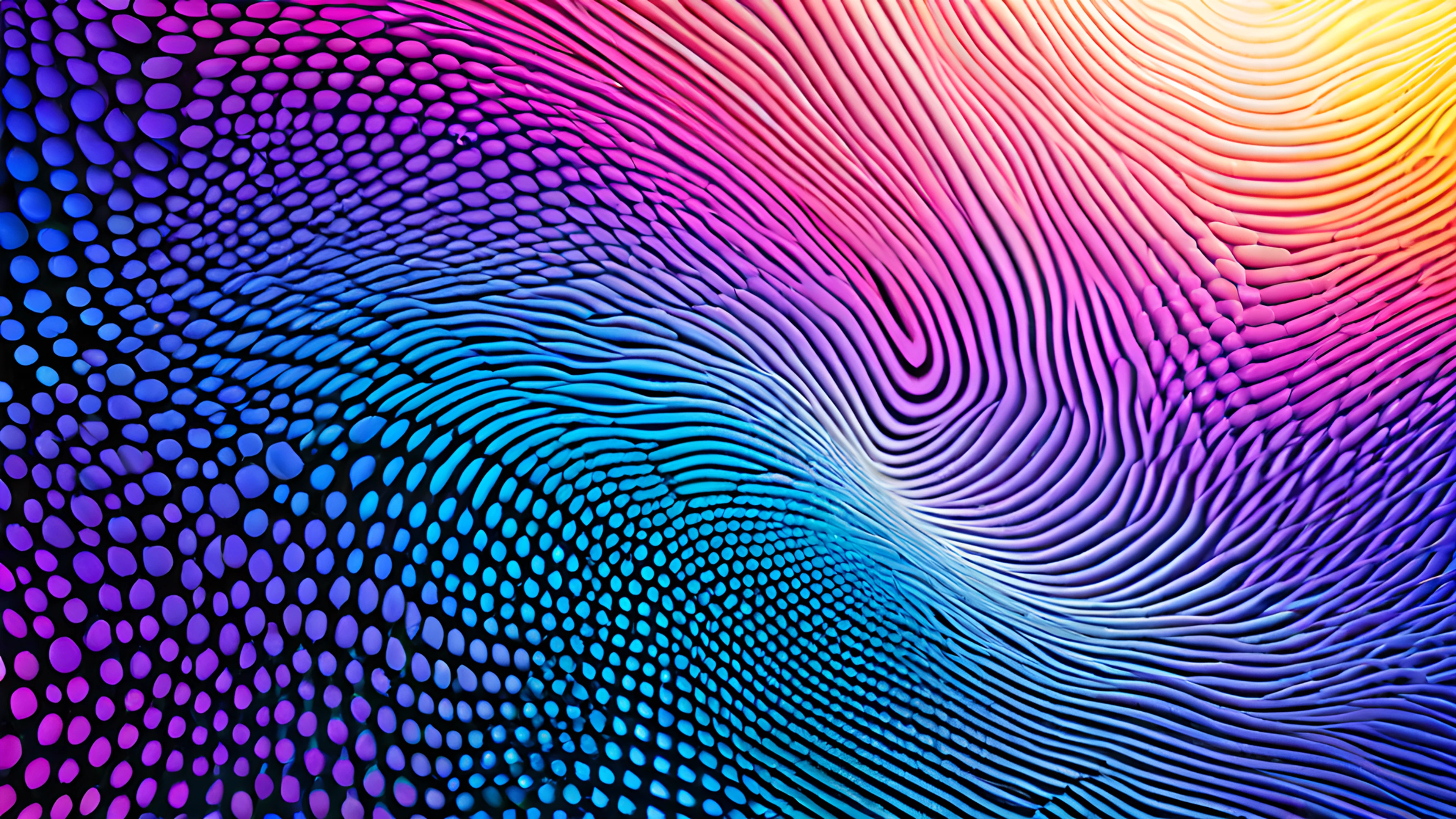 4K Abstract Geometric particles 2025-10-18