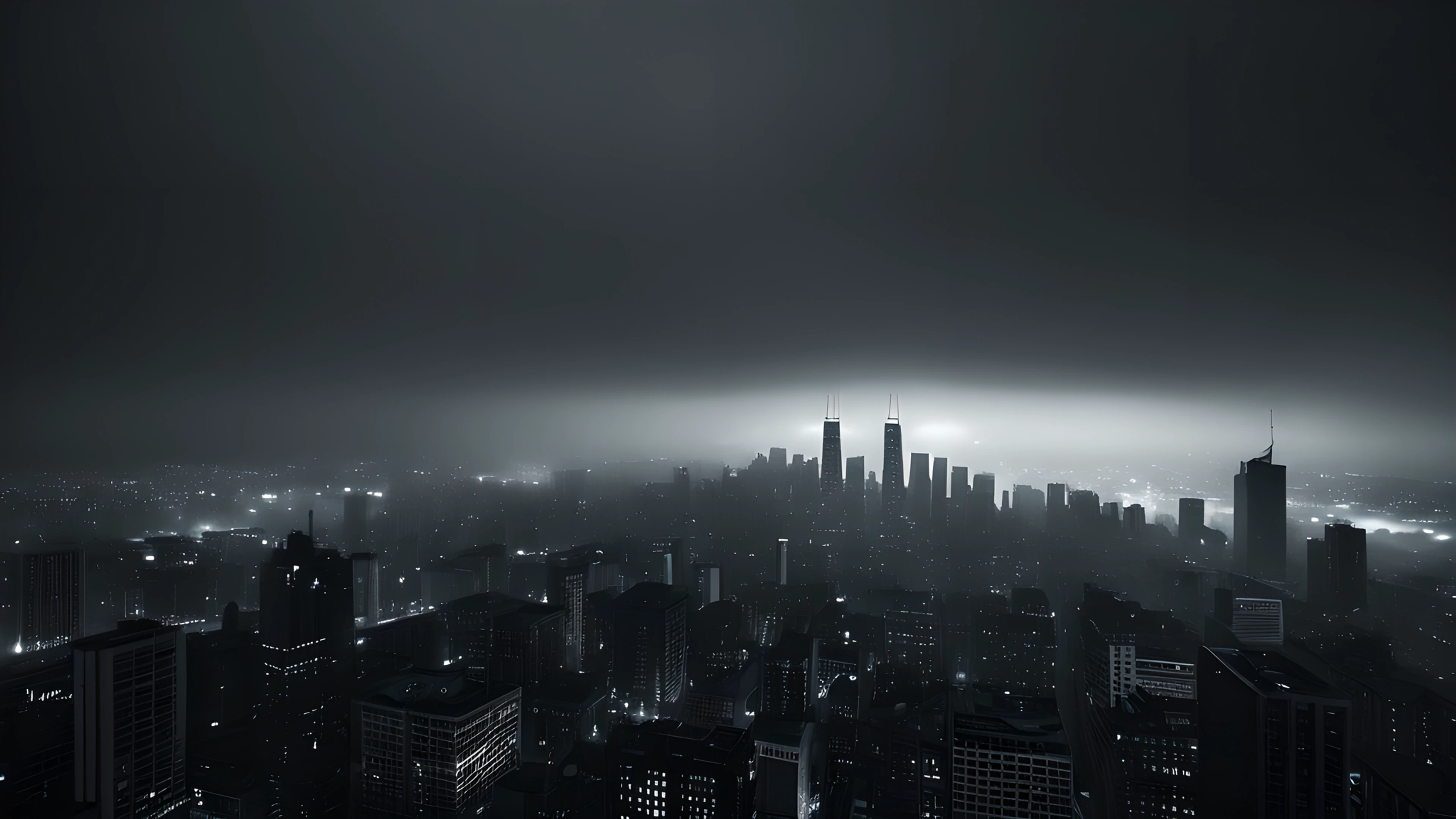 4K City Night Neon foggy haze 2025-10-18