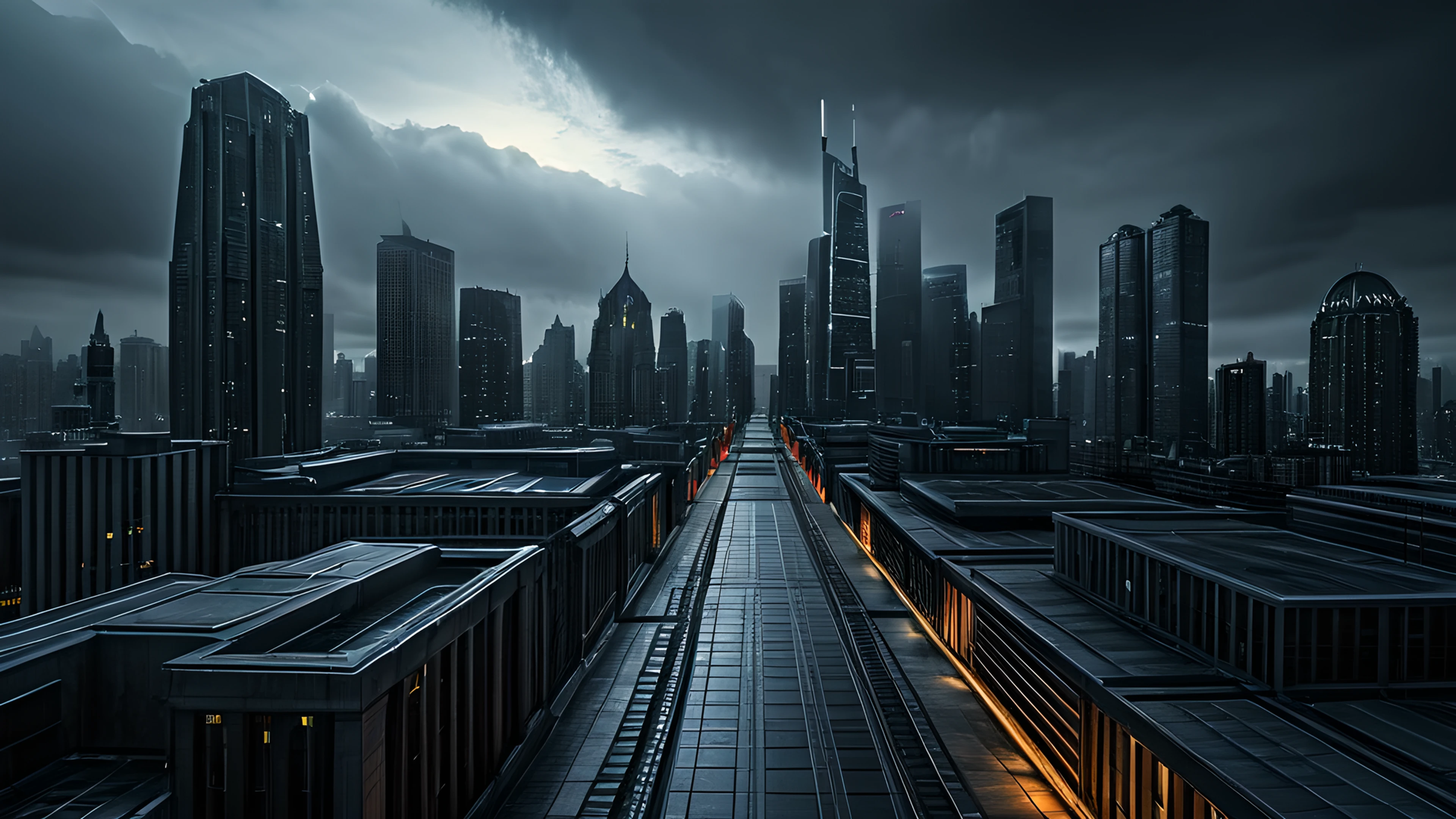 4K City Night Neon street 2025-10-18