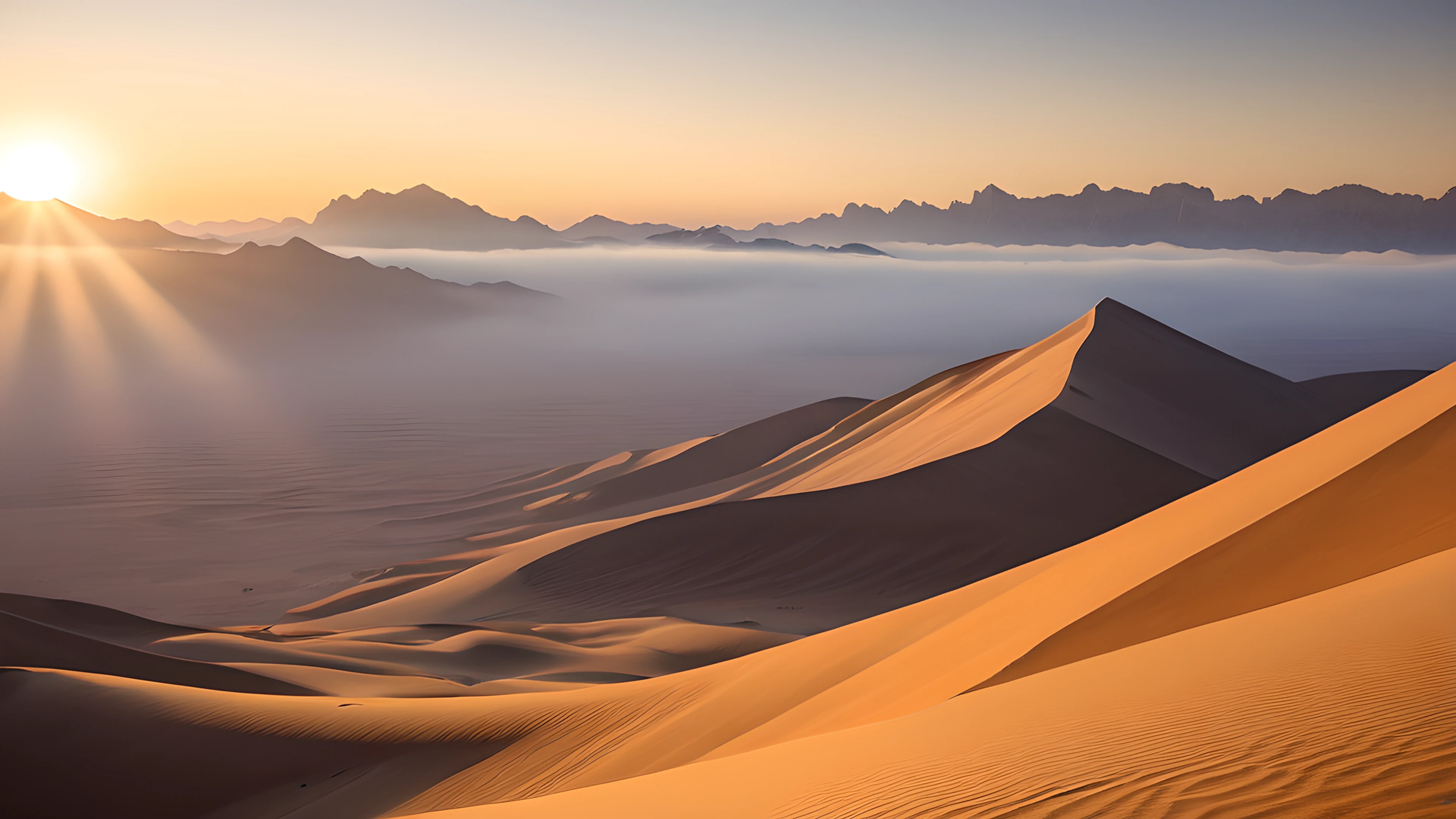 4K Epic Landscape desert dunes 2025-10-18