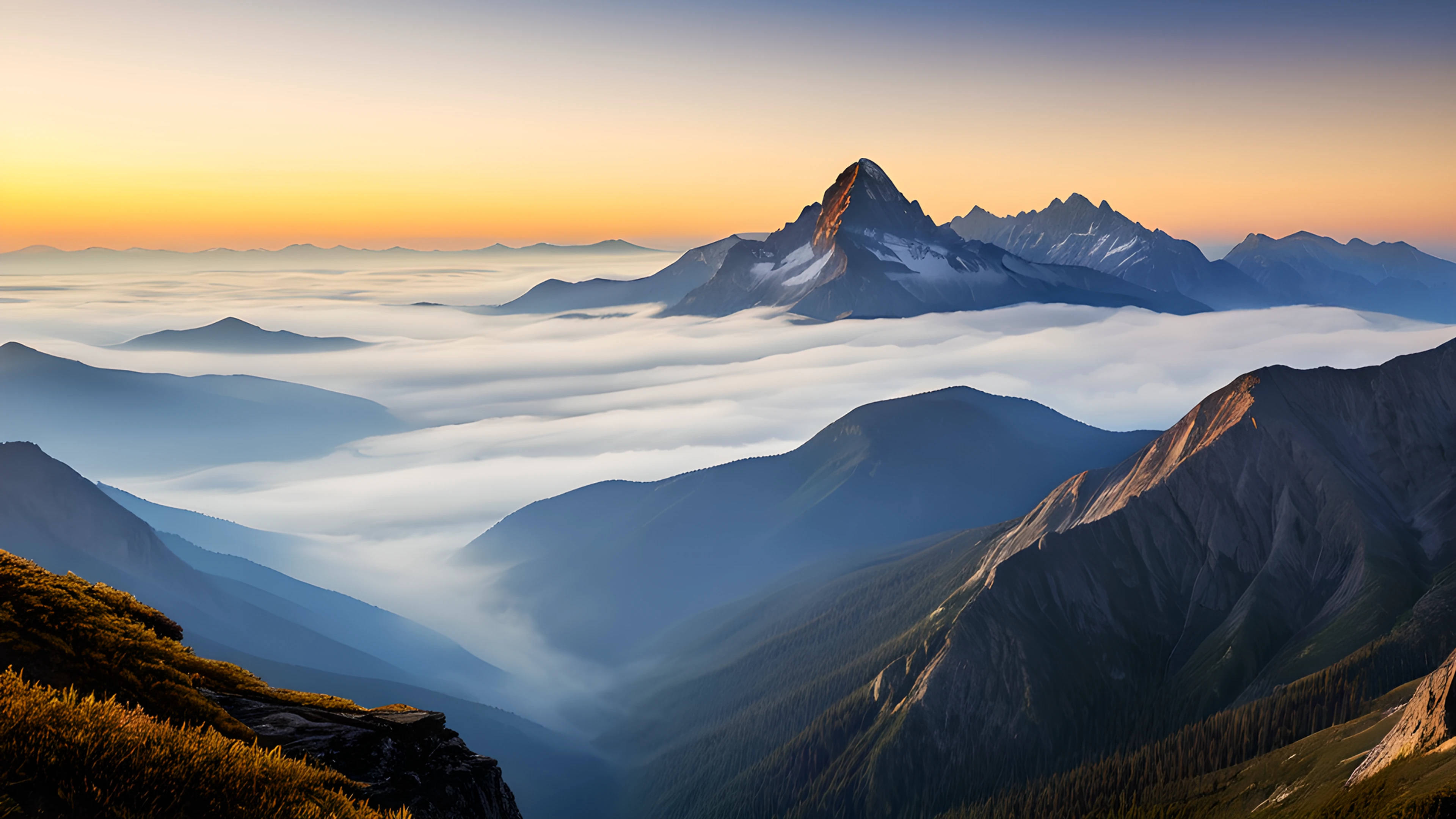 4K Epic Landscape mountain peak 2025-10-18