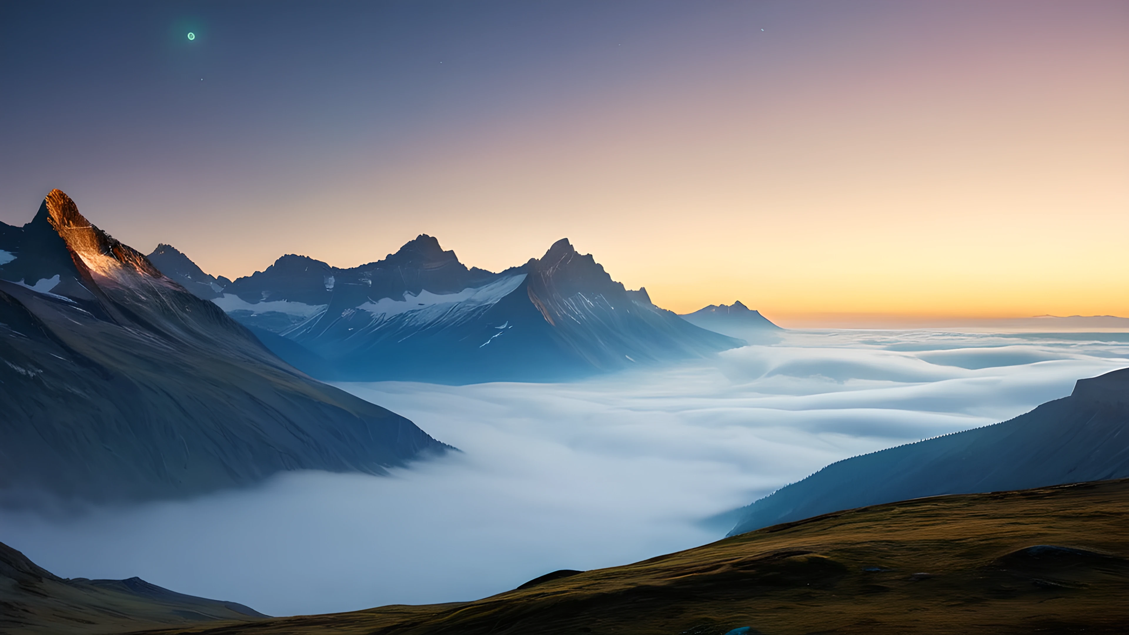 4K Epic Landscape northern lights 2025-10-18