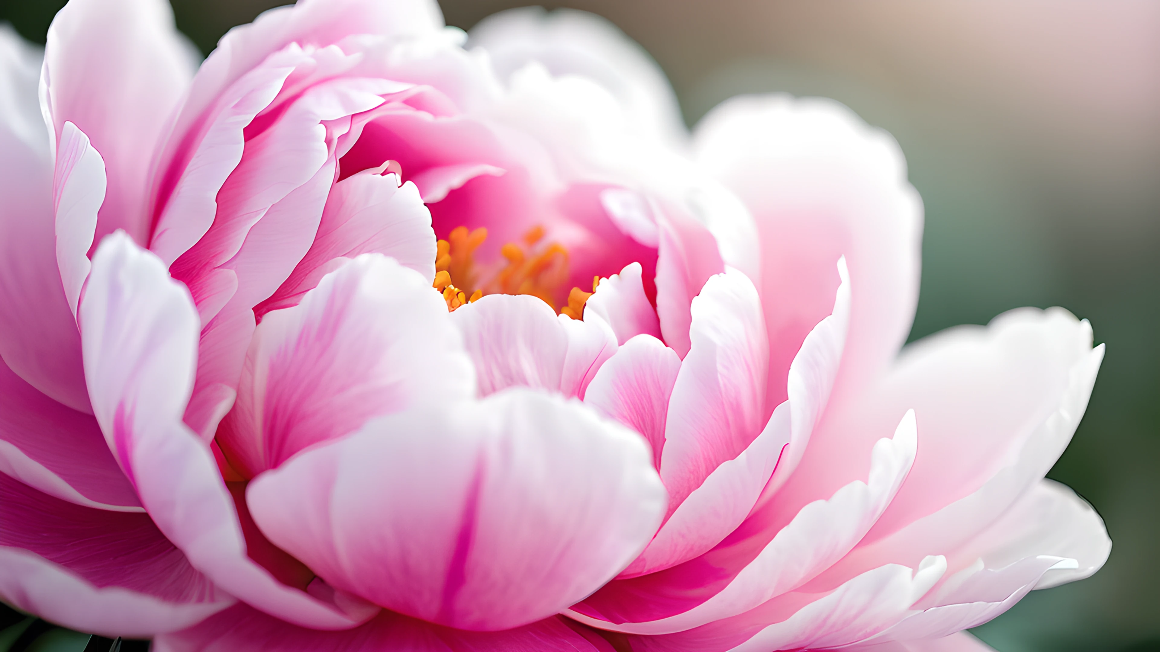 4K Flowers & Sakura peony 2025-10-18