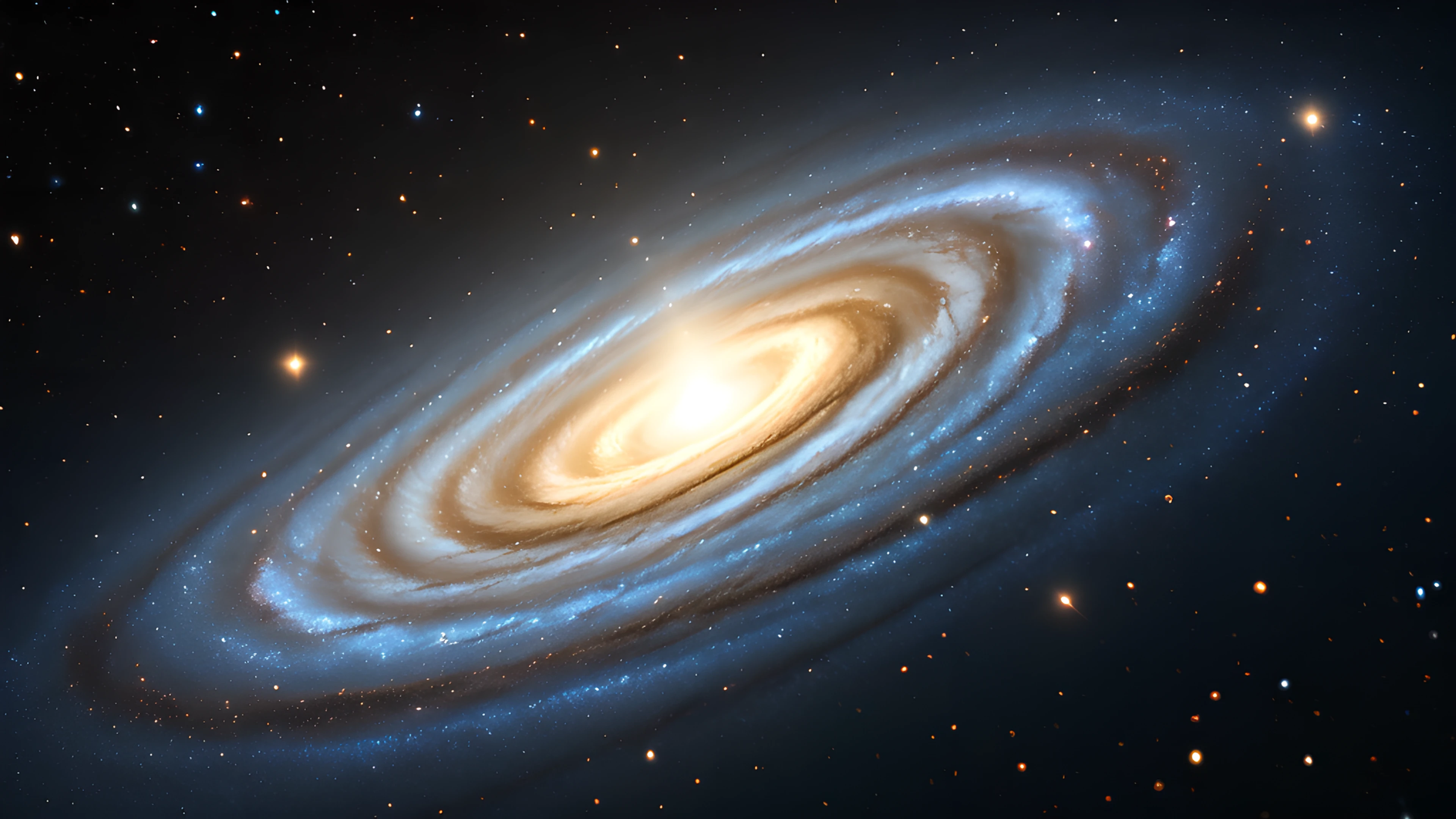 4K Space Nebula cosmic dust 2025-10-18