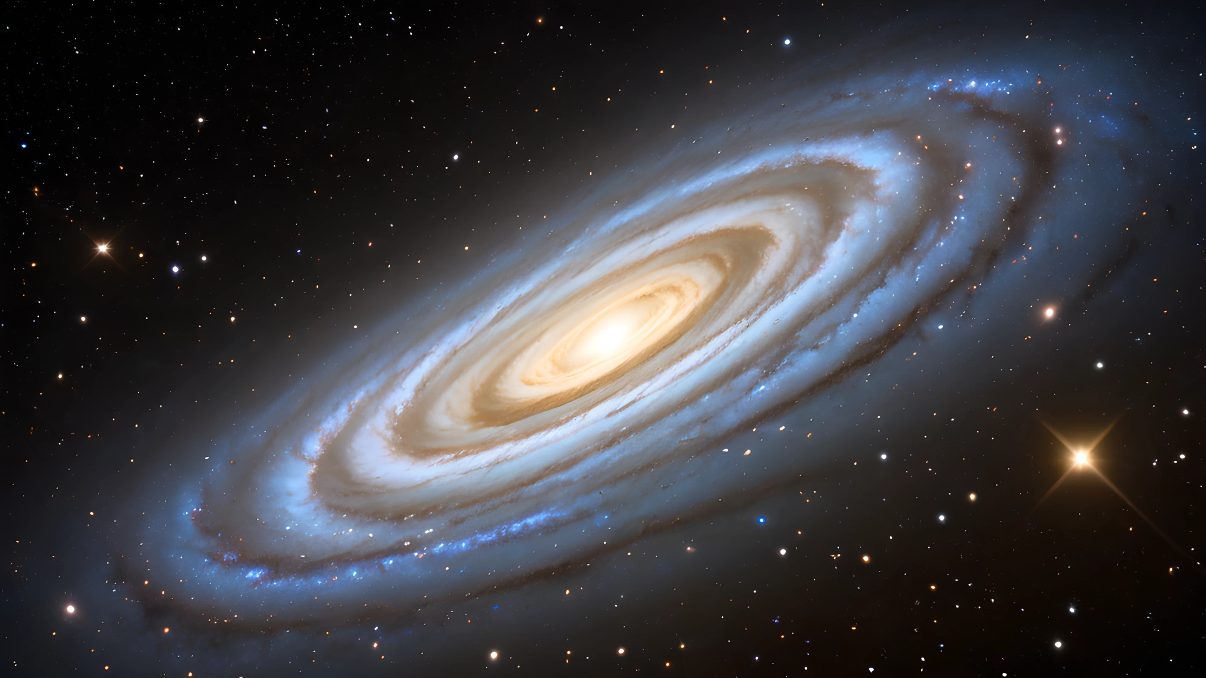 4K Space Nebula galaxy 2025-10-18