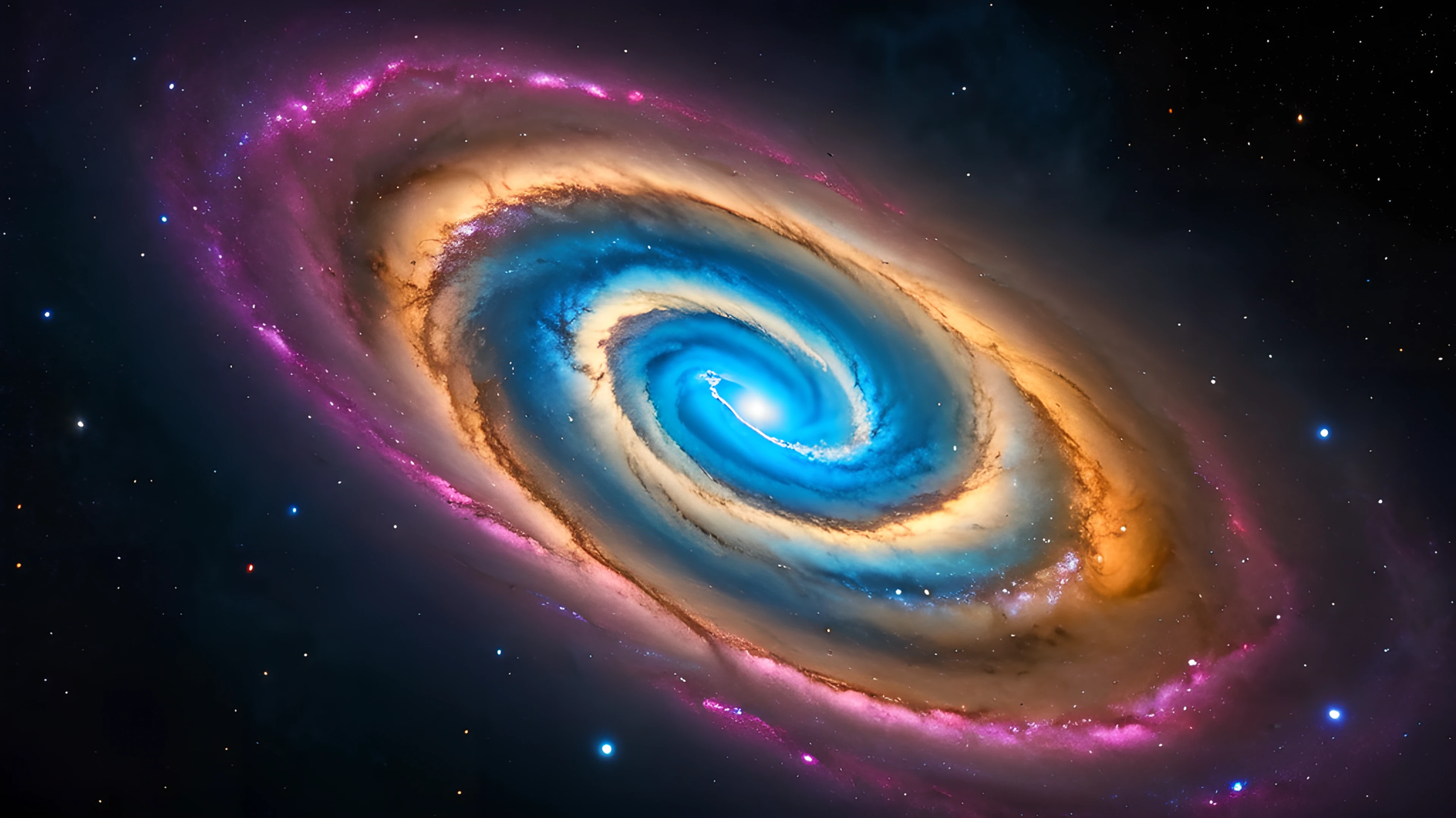 4K Space Nebula galaxy 2025-10-18